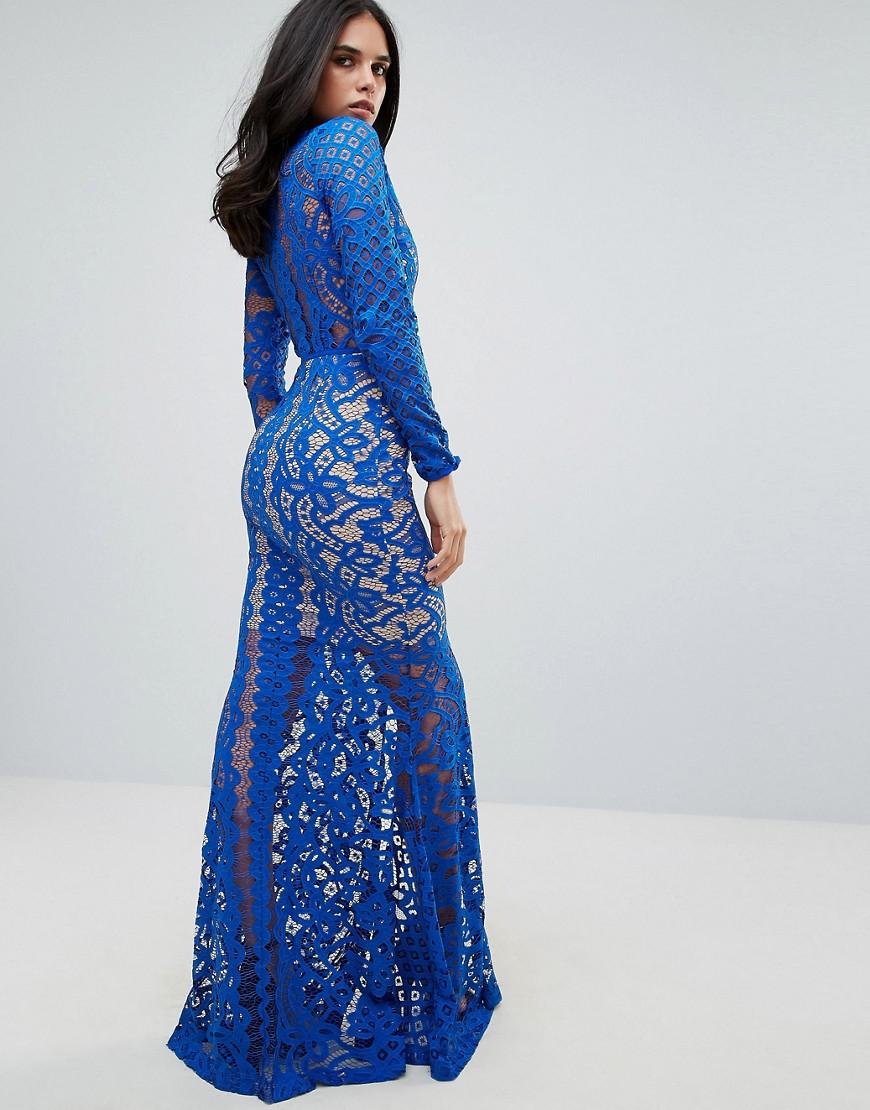 Forever unique lace maxi dress Clearance