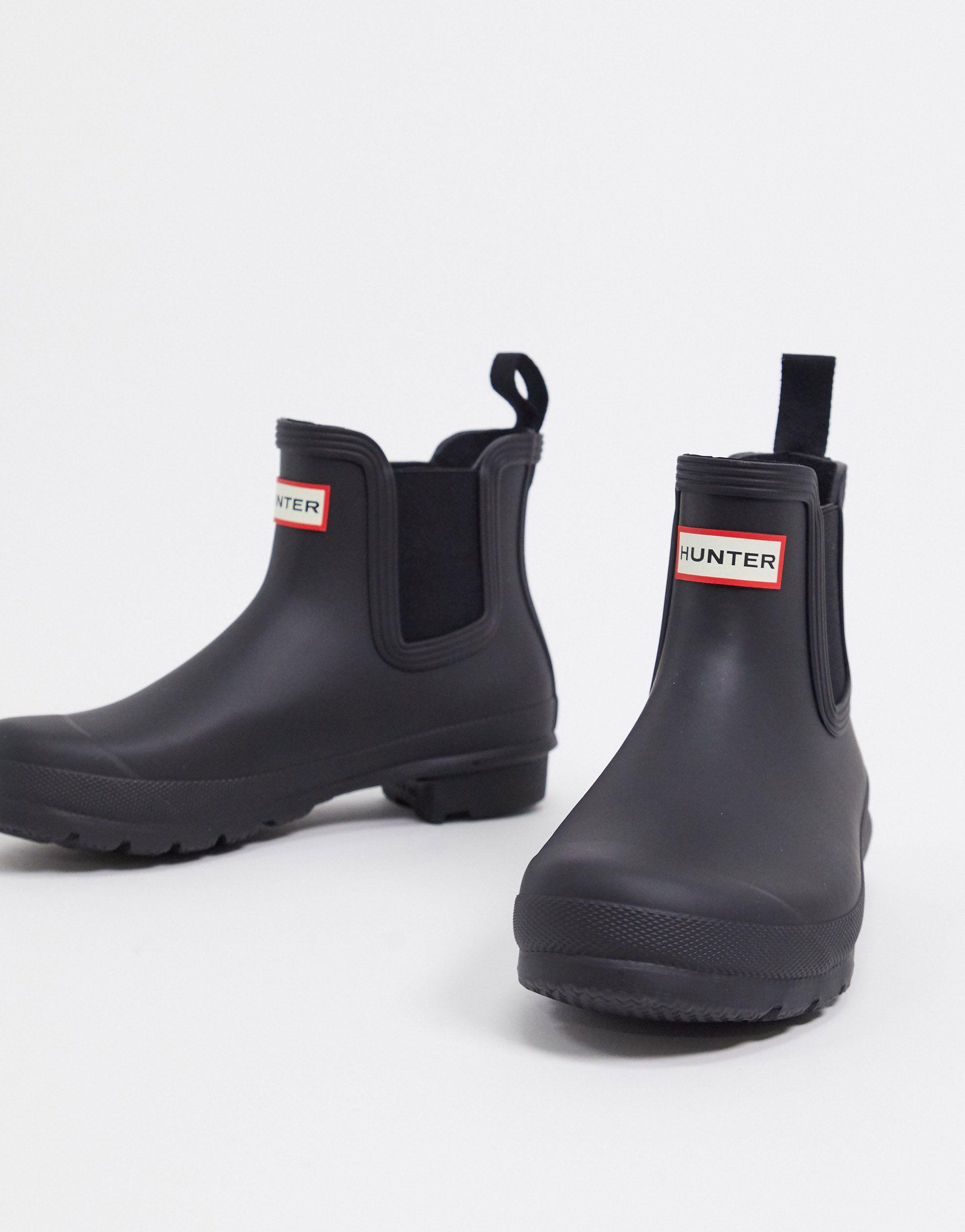 hunter women's original refined chelsea boots