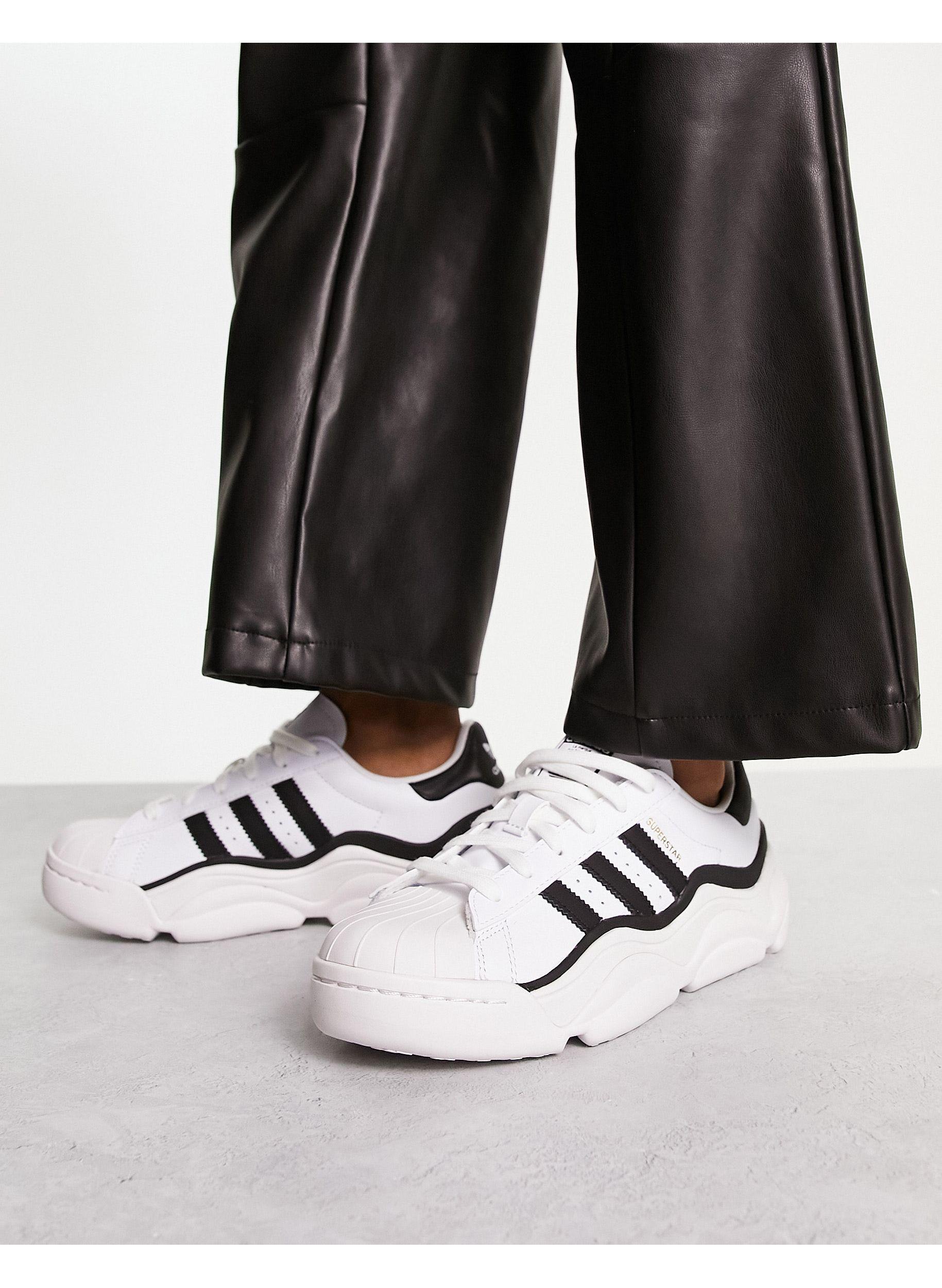 Superstar millencon - chunky sneakers bianche e nere di adidas Originals in  Nero | Lyst
