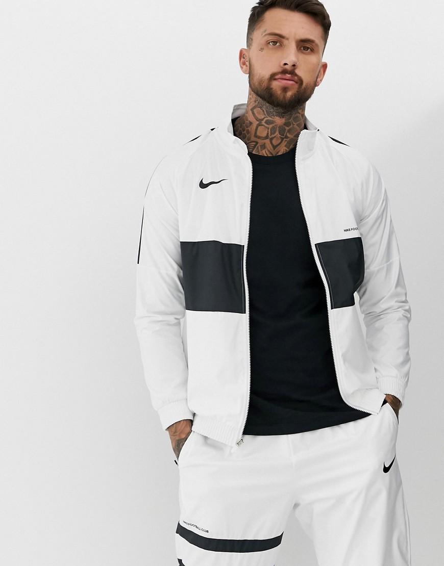 Nike Synthetik F.C. -Fußballjacke in Weiß für Herren - Lyst