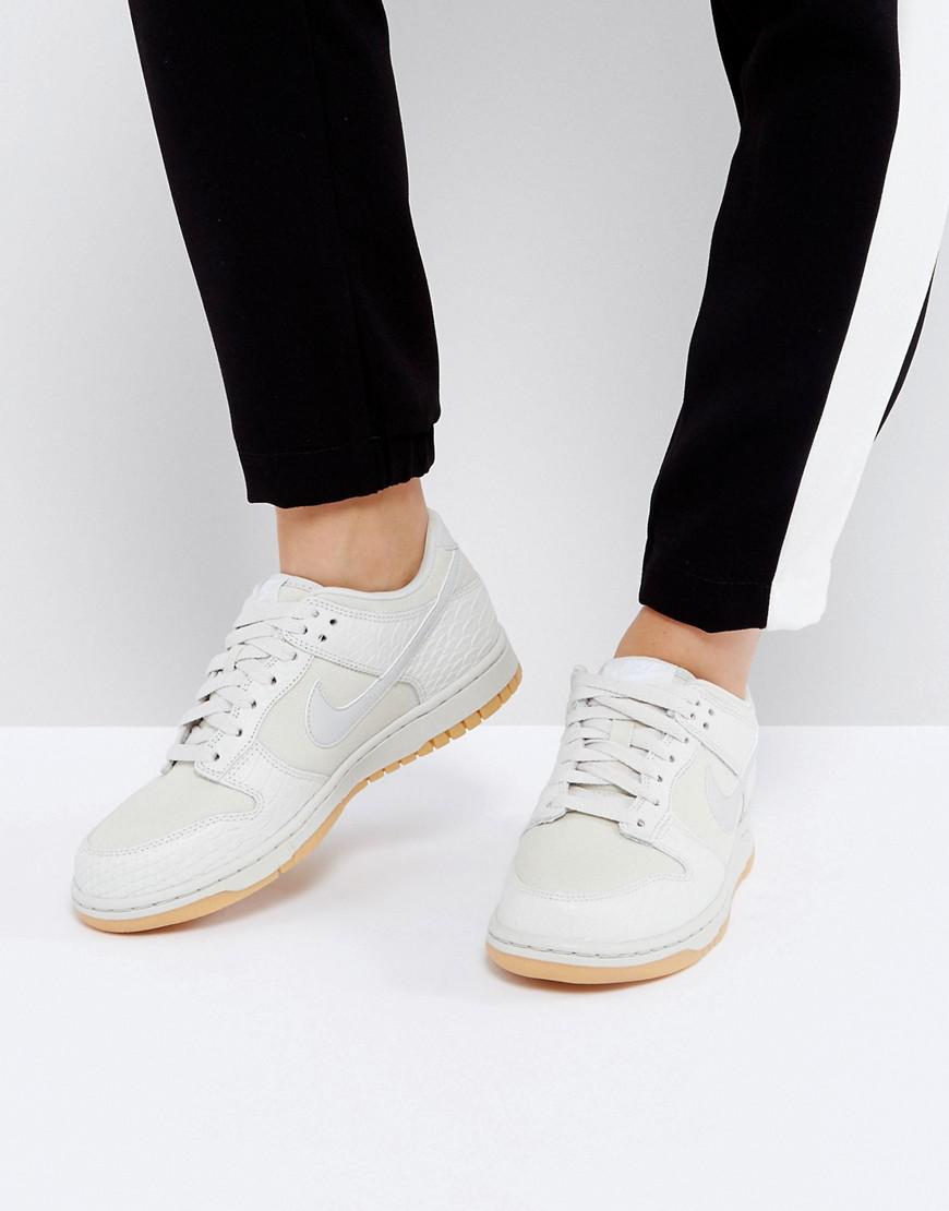 nike dunk low beige