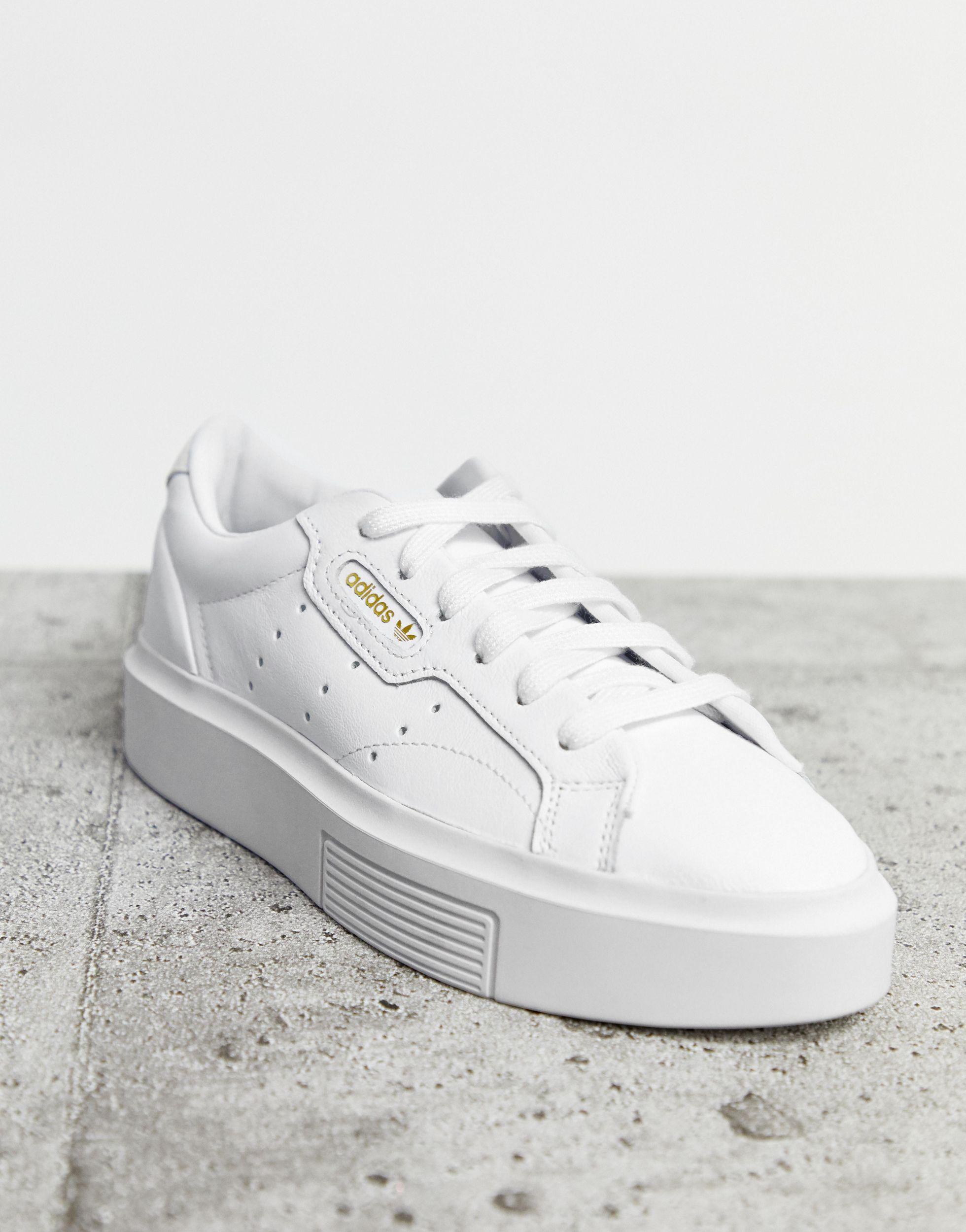adidas Originals Sleek Super in White | Lyst