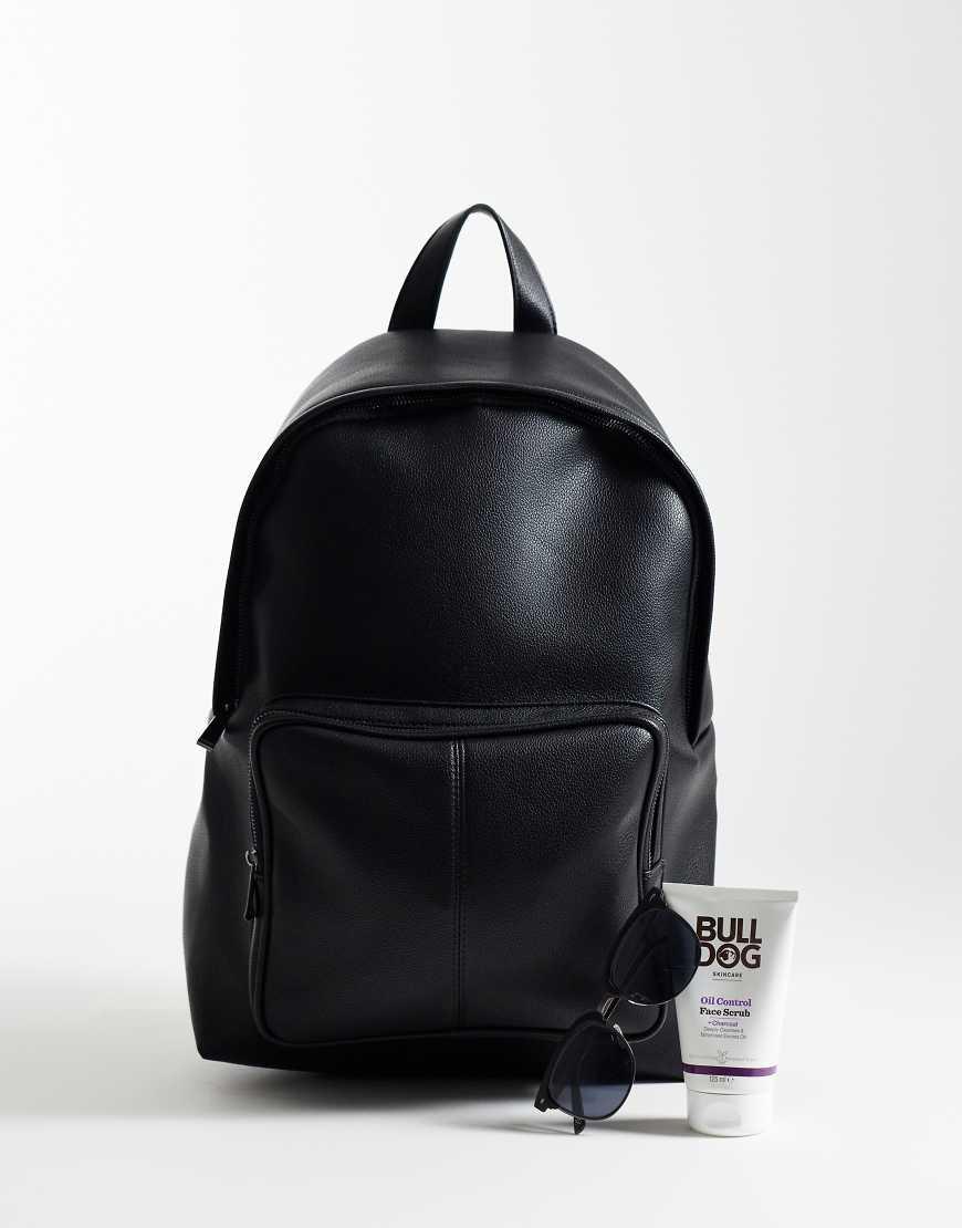 atlas backpack leather Parker Clay Brown LA28 Atlas Leather Backpack