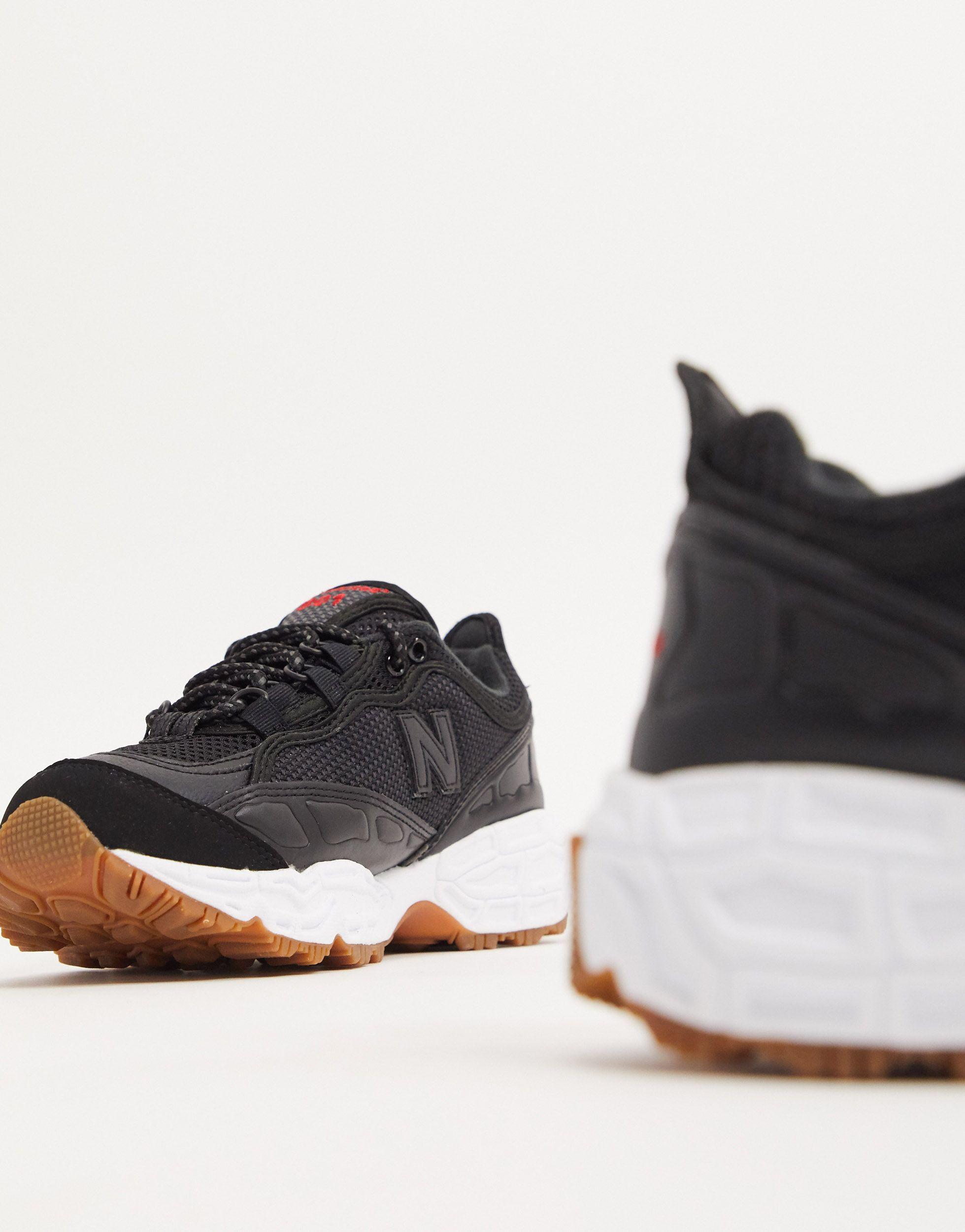 New Balance 801 Chunky Trail Trainers in Black | Lyst