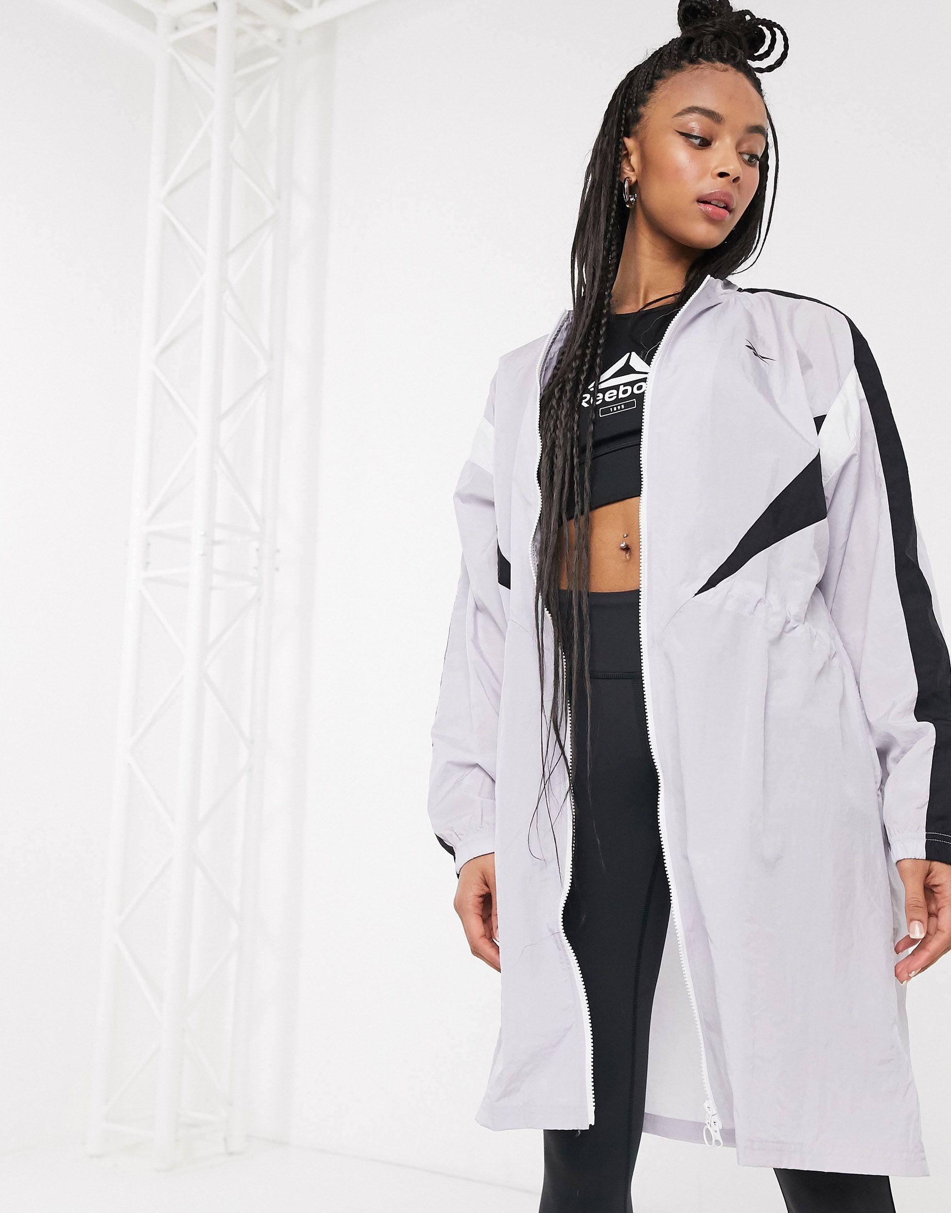 reebok longline jacket