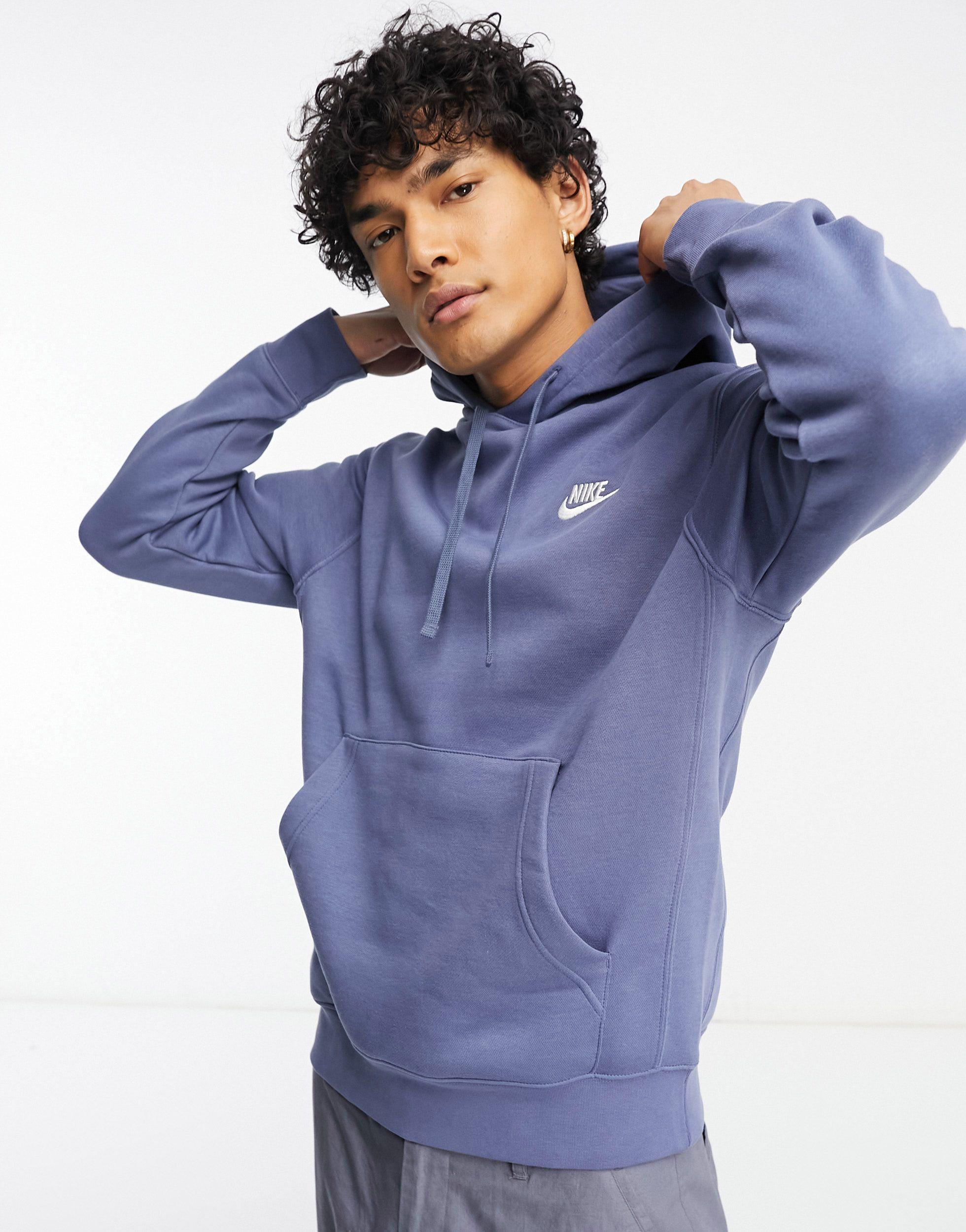 Club - sweat à capuche molletonné Nike pour homme en coloris Bleu | Lyst