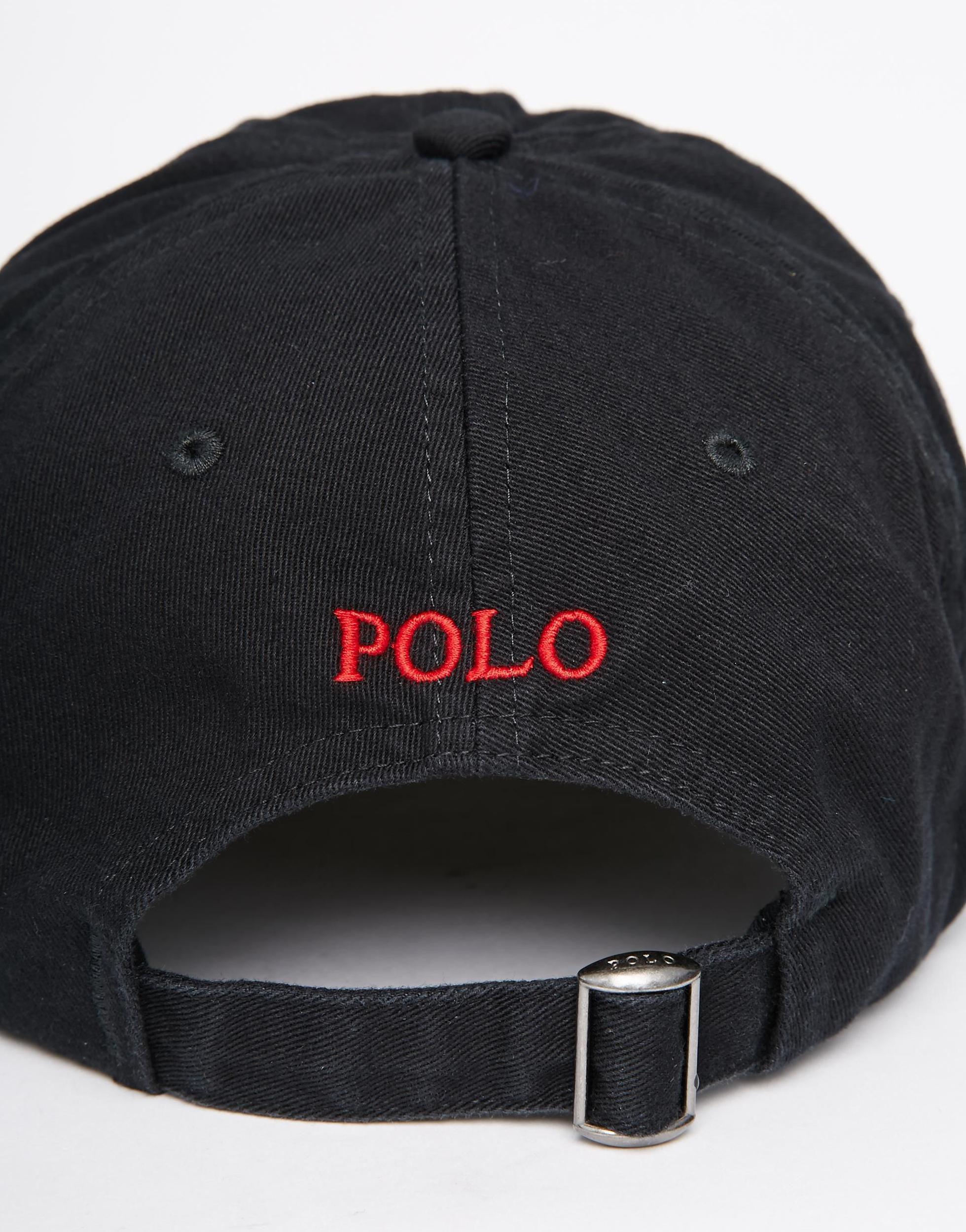 Gorra negra con logo Polo Ralph Lauren de Algodón de color Negro para  hombre: ahorra un 72 % - Lyst