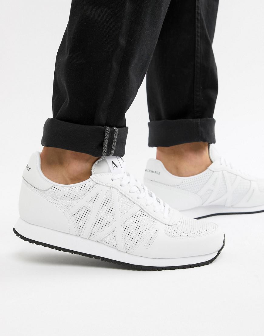 armani exchange runner trainers