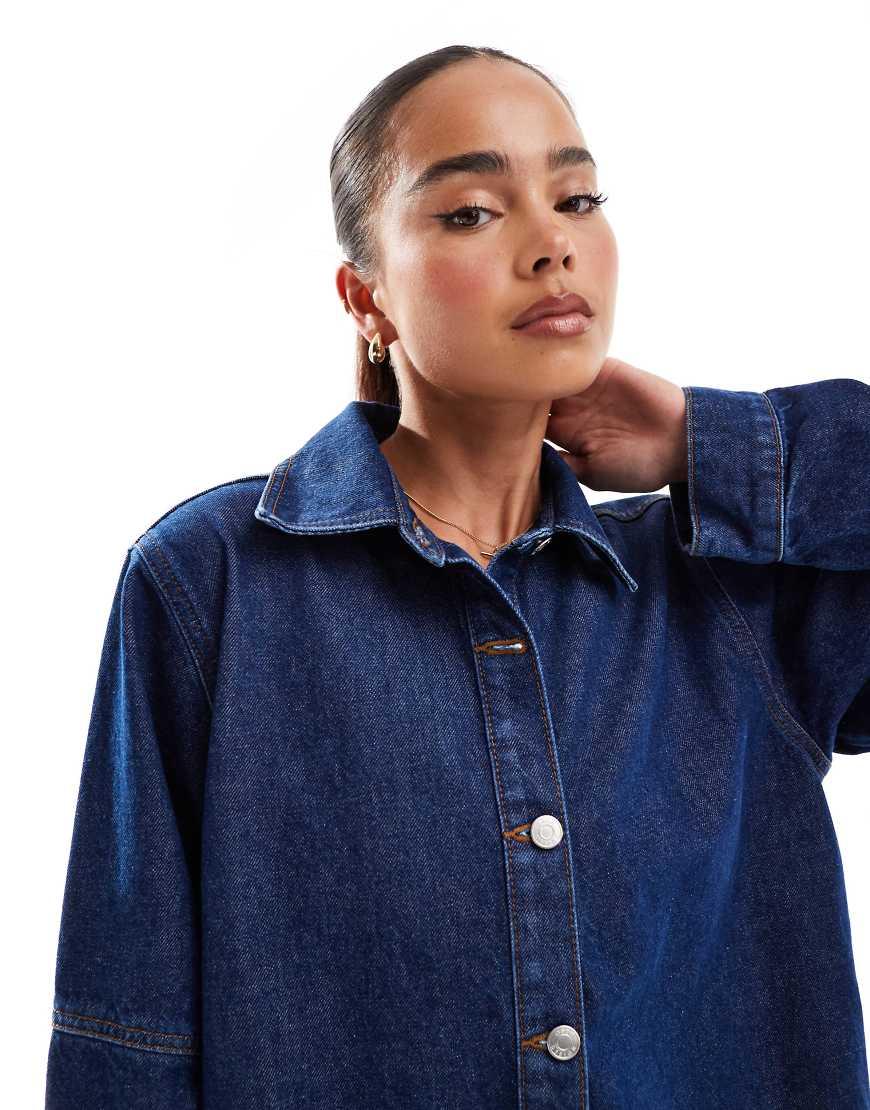 Cinch blue jean jacket hot sale