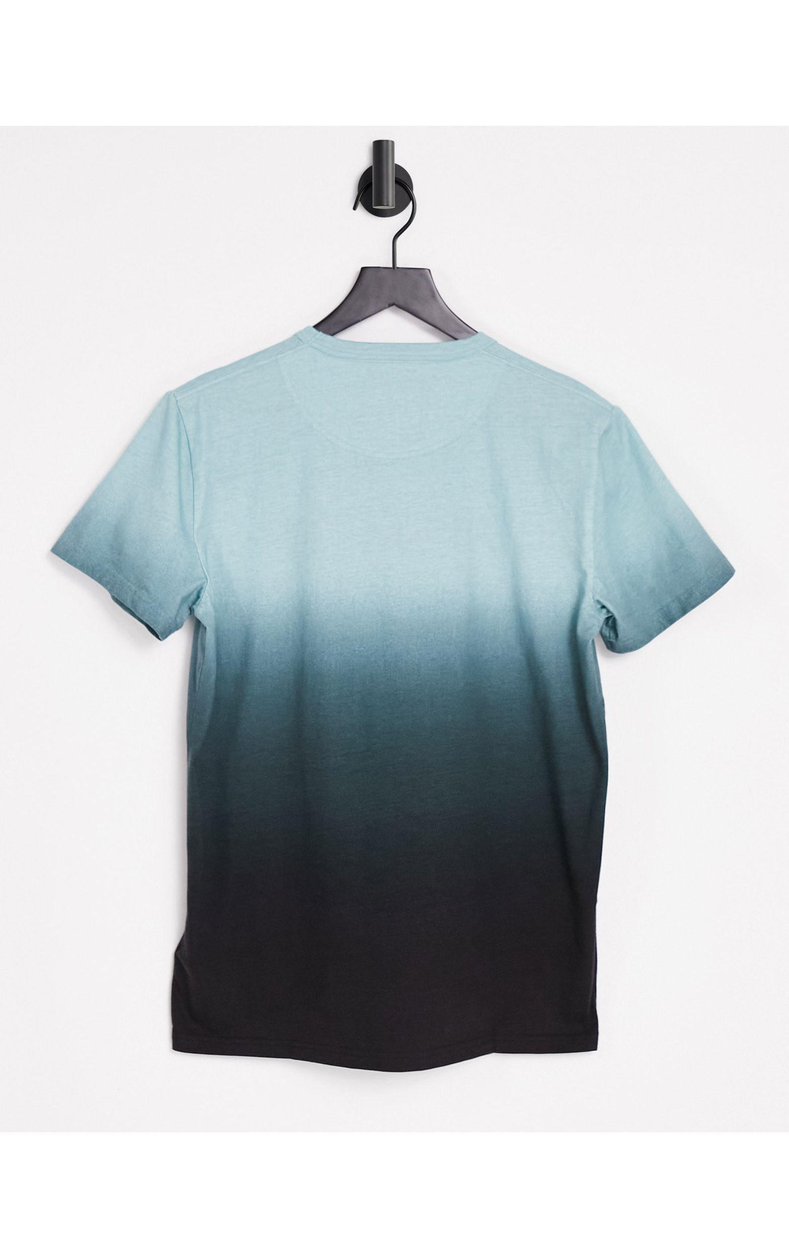 Camiseta hollister degradado sale