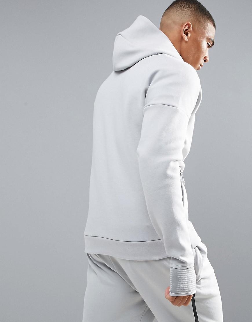 Forvirret Grape titel adidas Athletics Zne 2 Hoodie In Grey Bq0074 in Gray for Men | Lyst