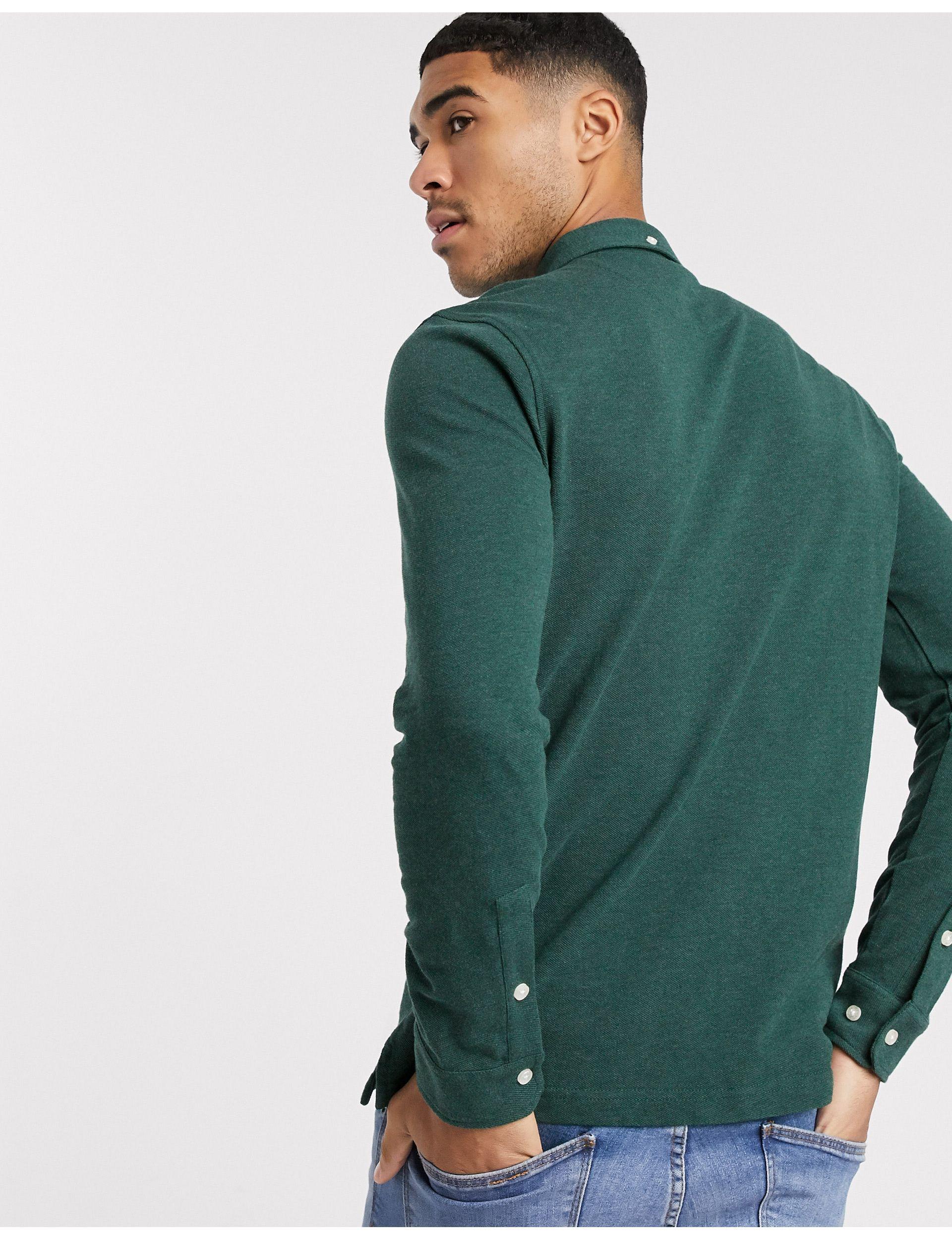 farah long sleeve polo