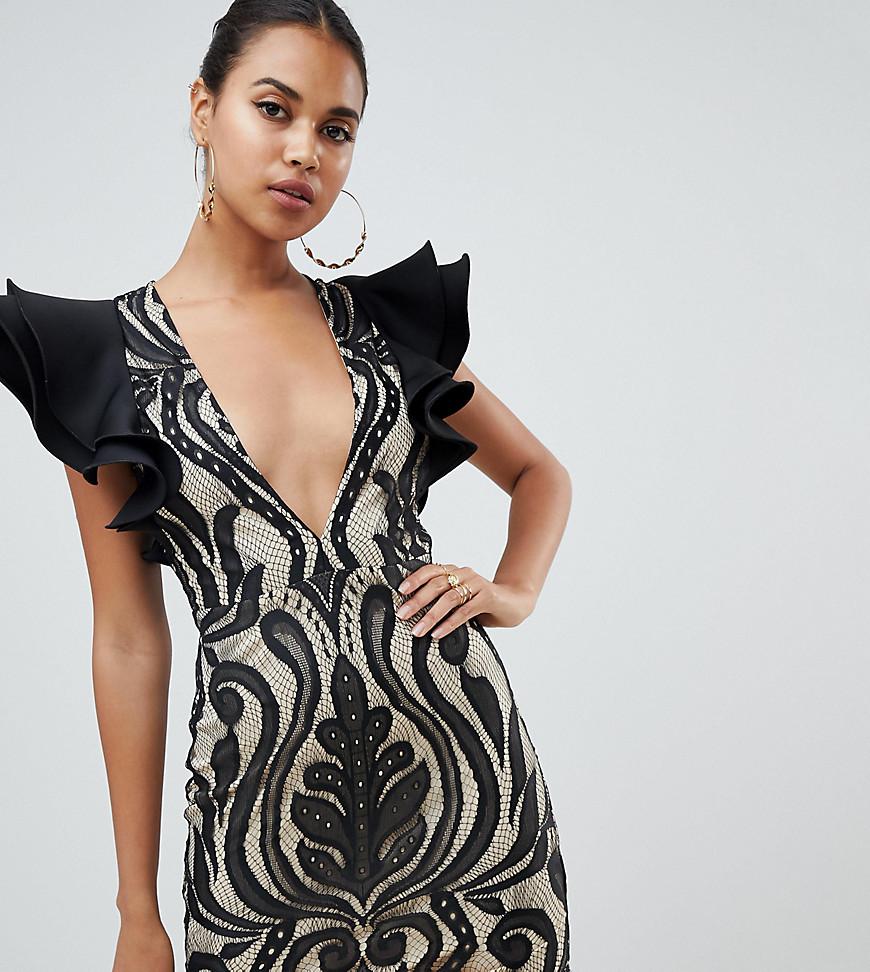 pretty little thing embroidered dress