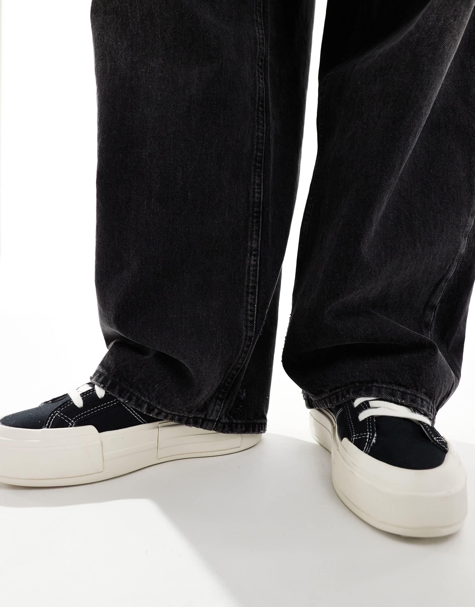 Baggy Jeans Black Ripped Jeans Asos Pull&Bear Distressed Super