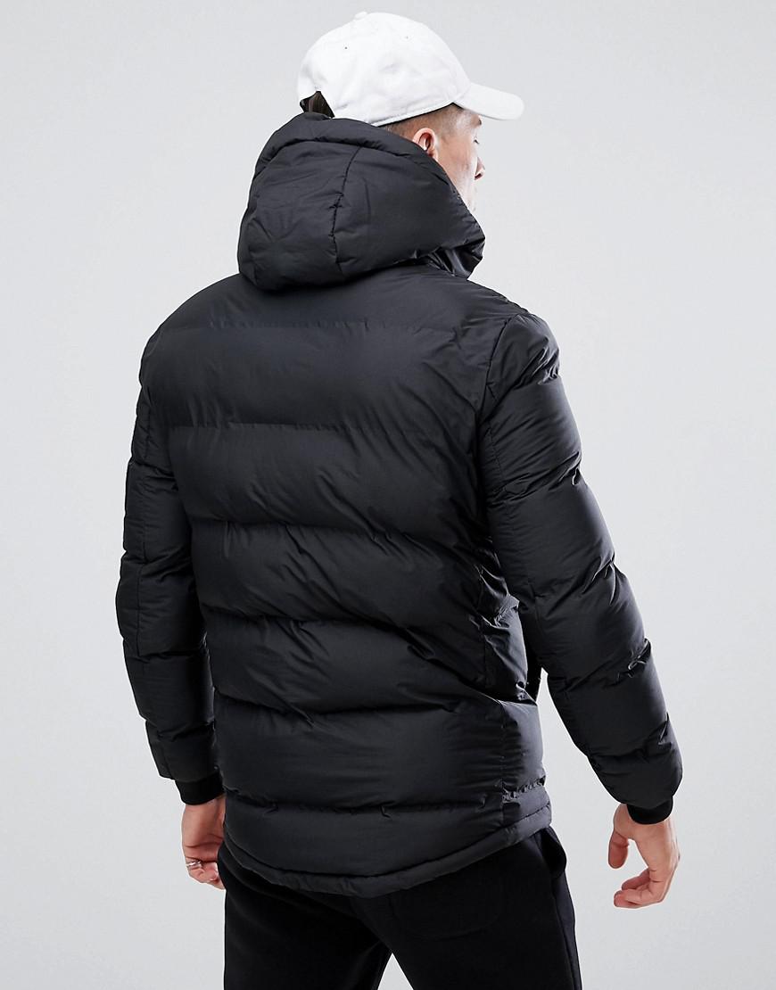 doudoune noir pull and bear