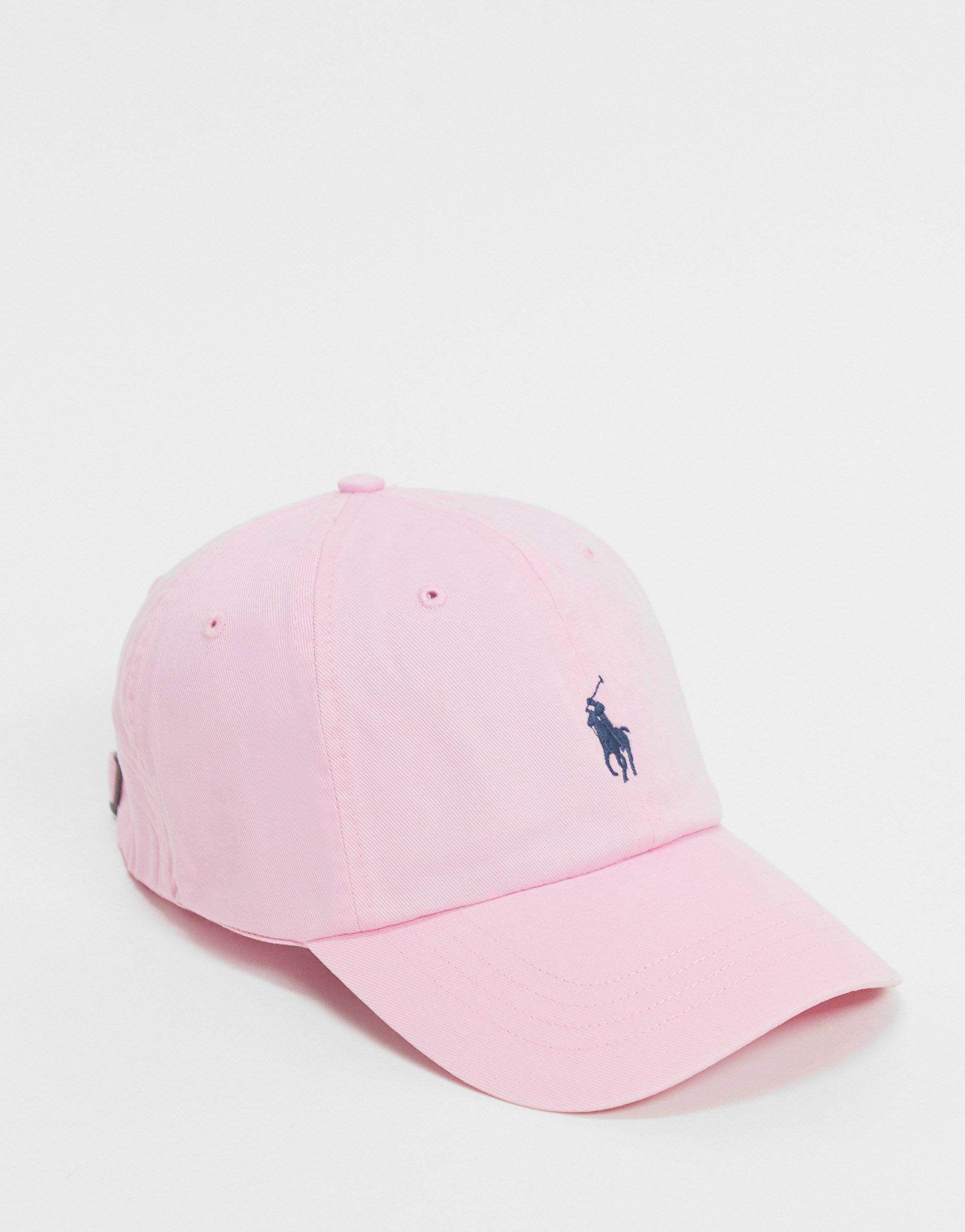 Polo Ralph Lauren Cap in Pink for Men | Lyst
