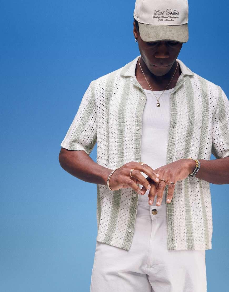 Blusa Tejida Camisetas De Tirantes Hollister Hombre Camisa Blanca Camisa  Hollister Rayas Camisa Nueva Hollister Blanca, image size:870x1110