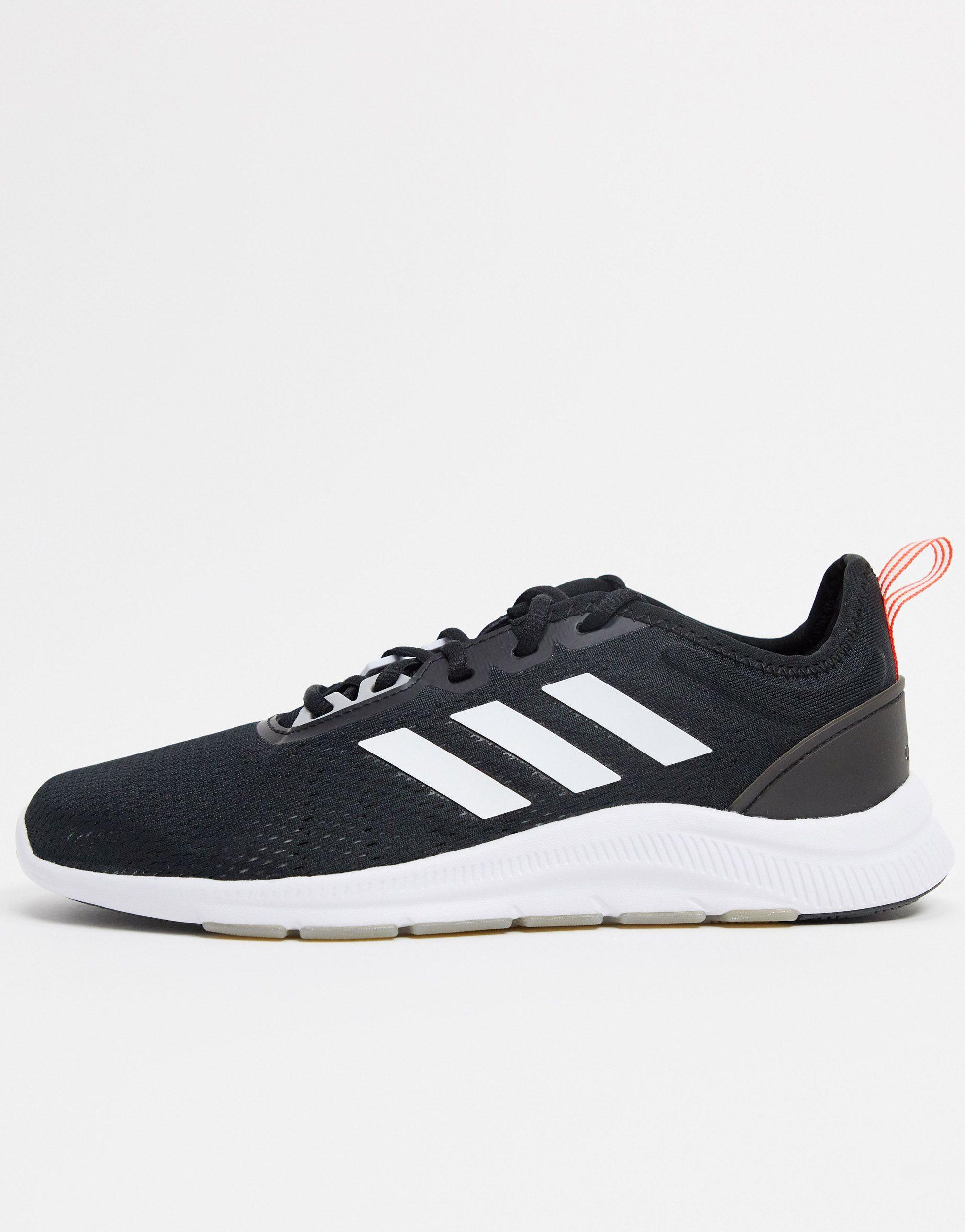 adidas Originals Rubber Adidas Running Aswetrain Trainers in Black for Men  - Lyst