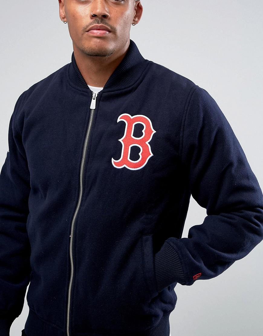 Boston Redsox Rhinestone double sided zipper Hoodie