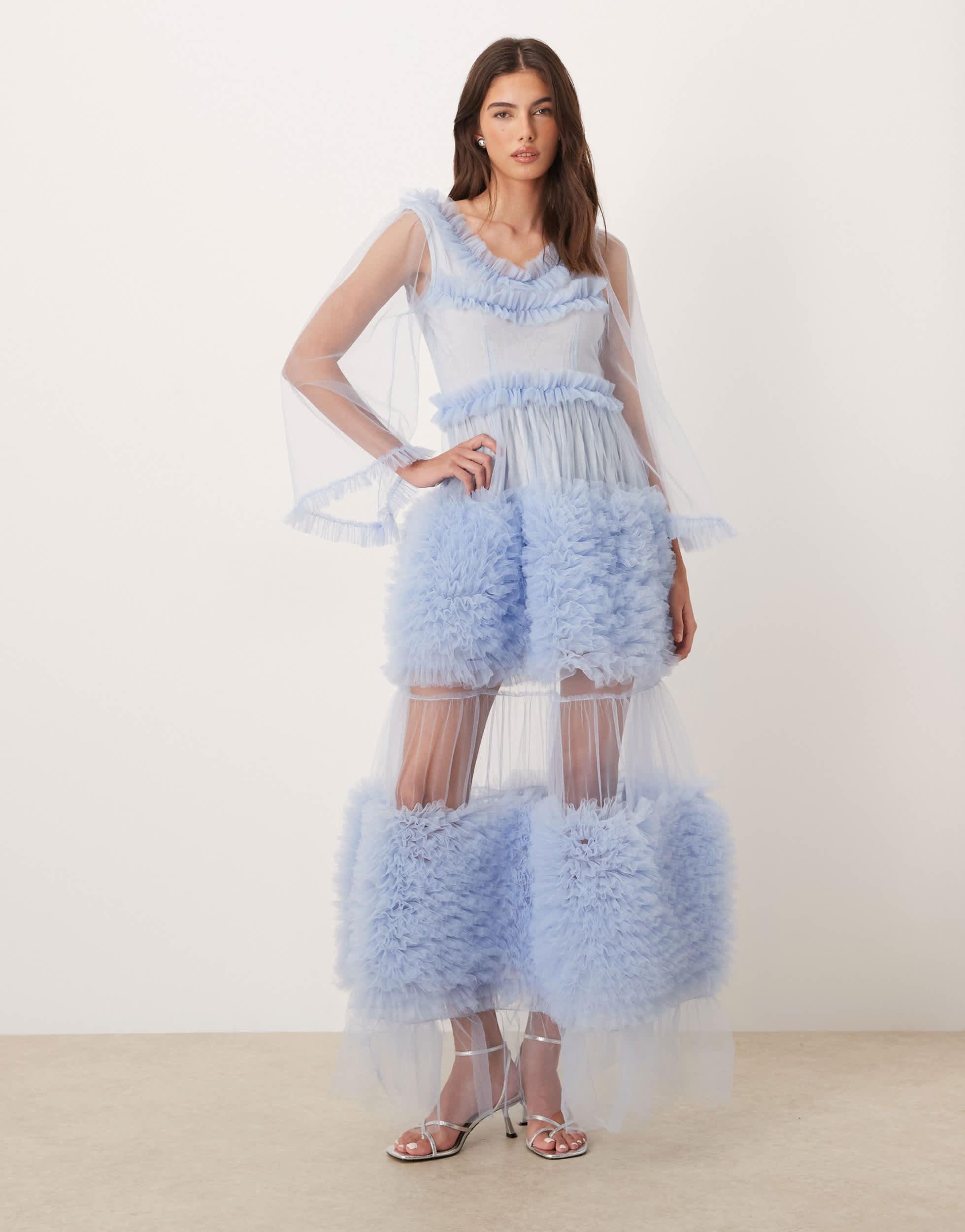 haze blue dress Haze Knit Mini Dress main image 0
