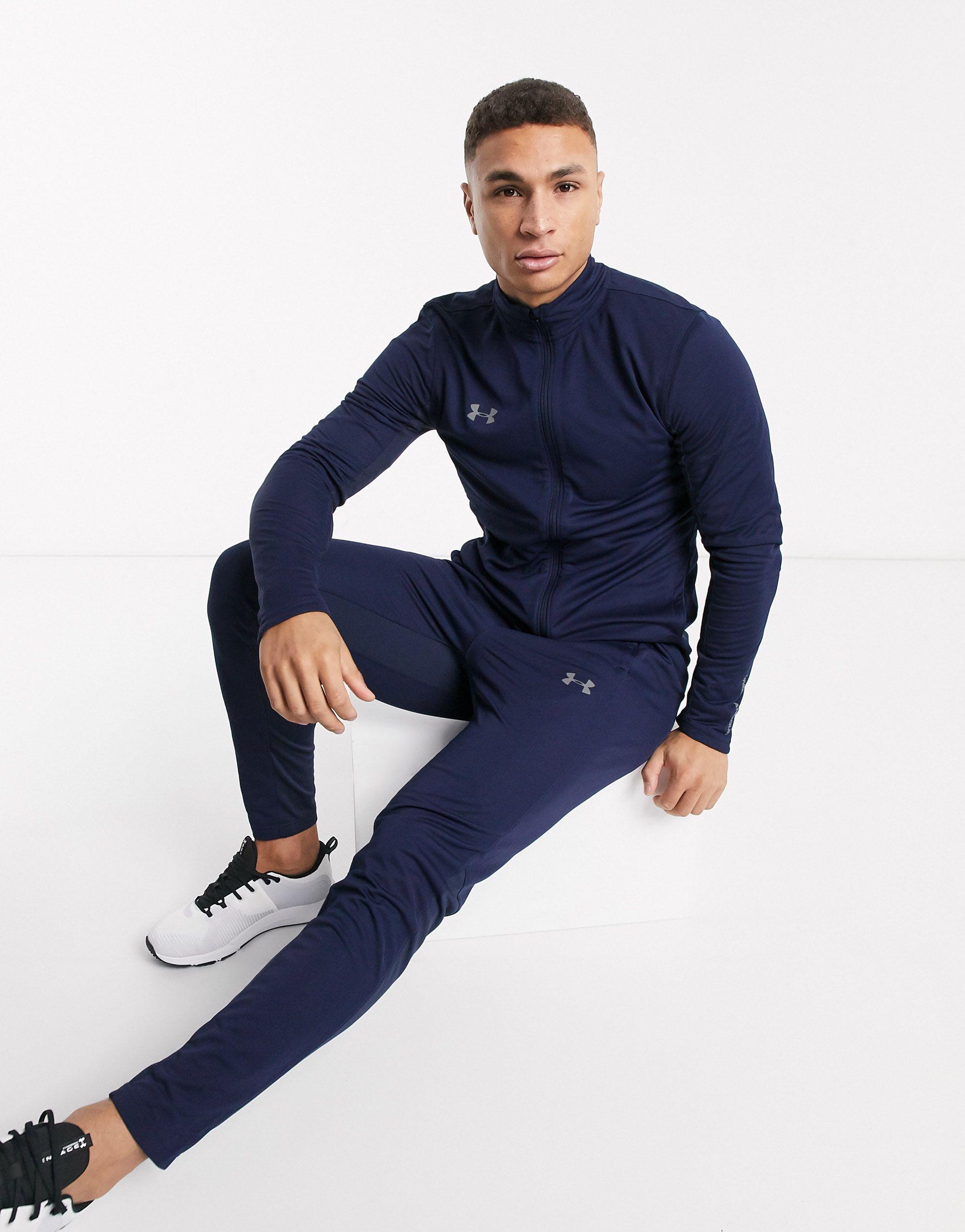 Under Armour Challenger Trainingspak in het Blauw voor heren