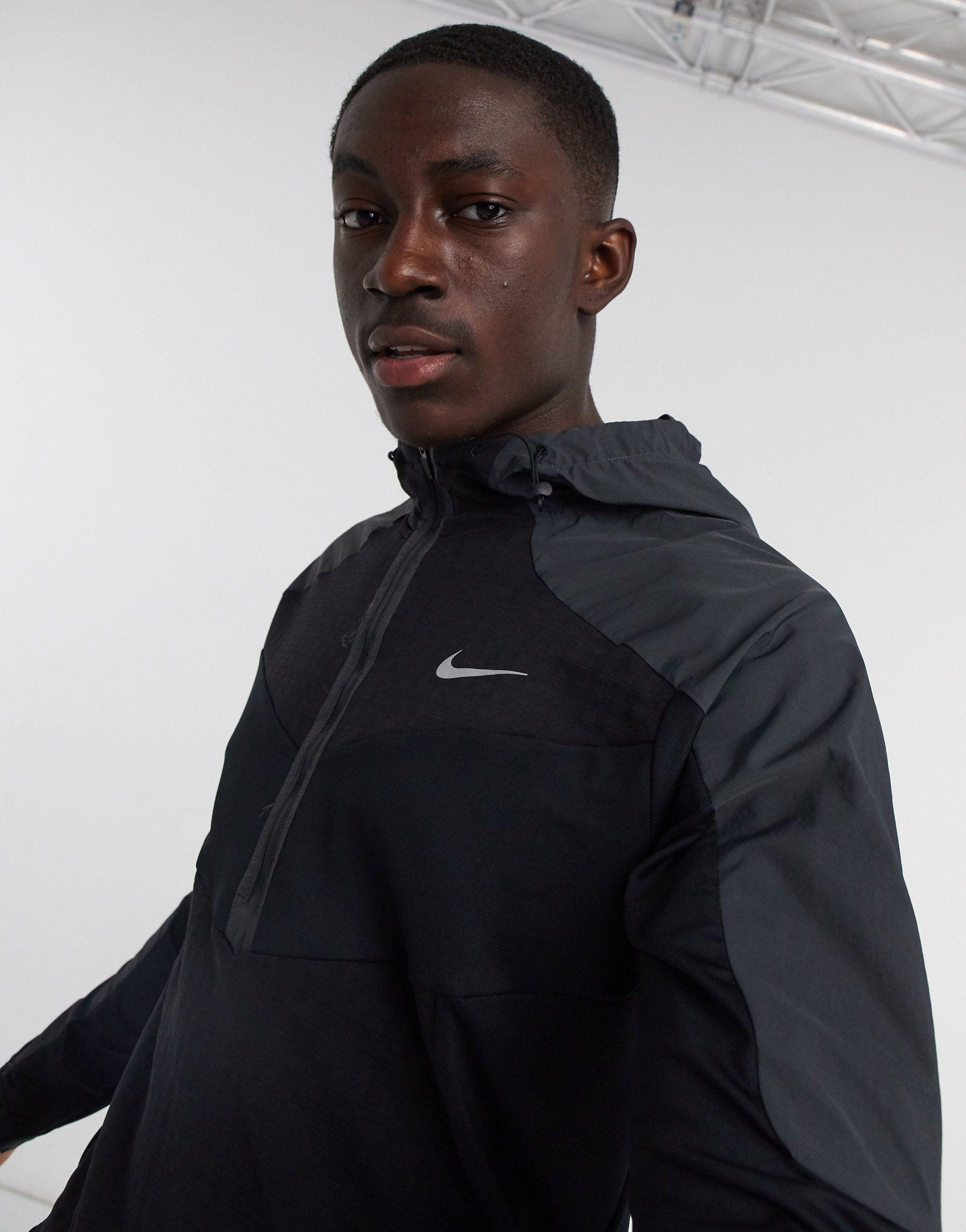 regering Decimale Diplomaat Nike Wild Run Element Hooded Mid Layer in Black for Men | Lyst UK