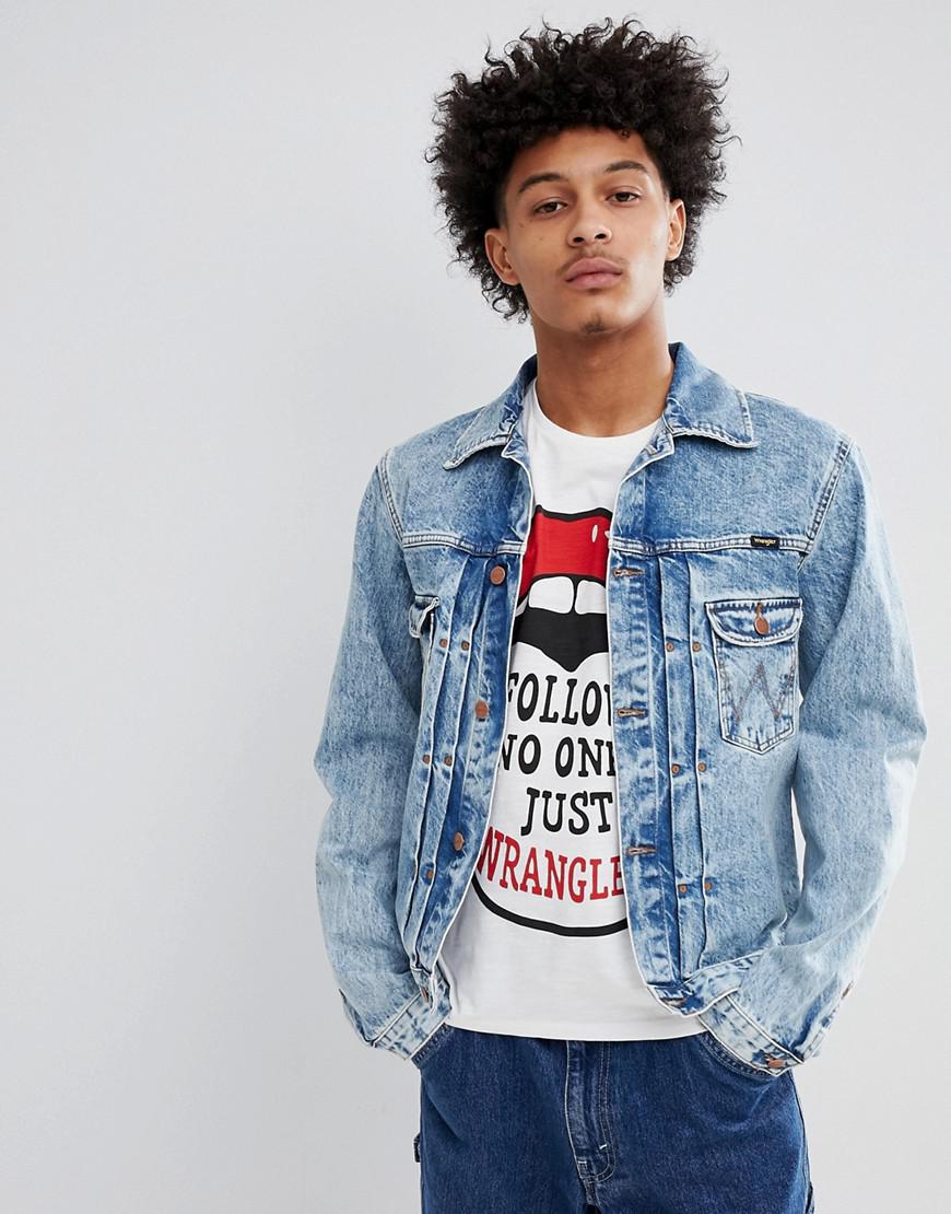jeans jacket with print