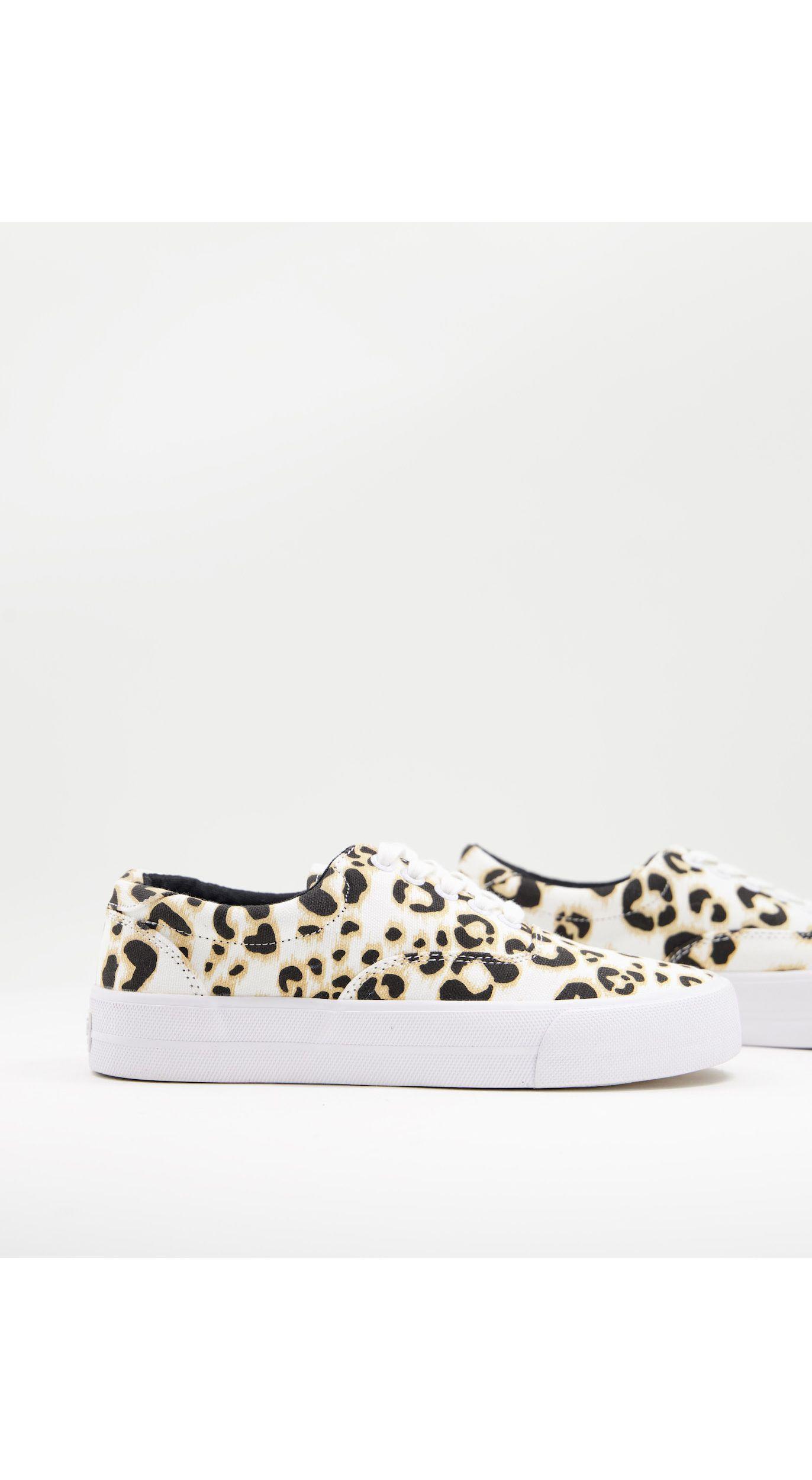 superdry leopard print trainers
