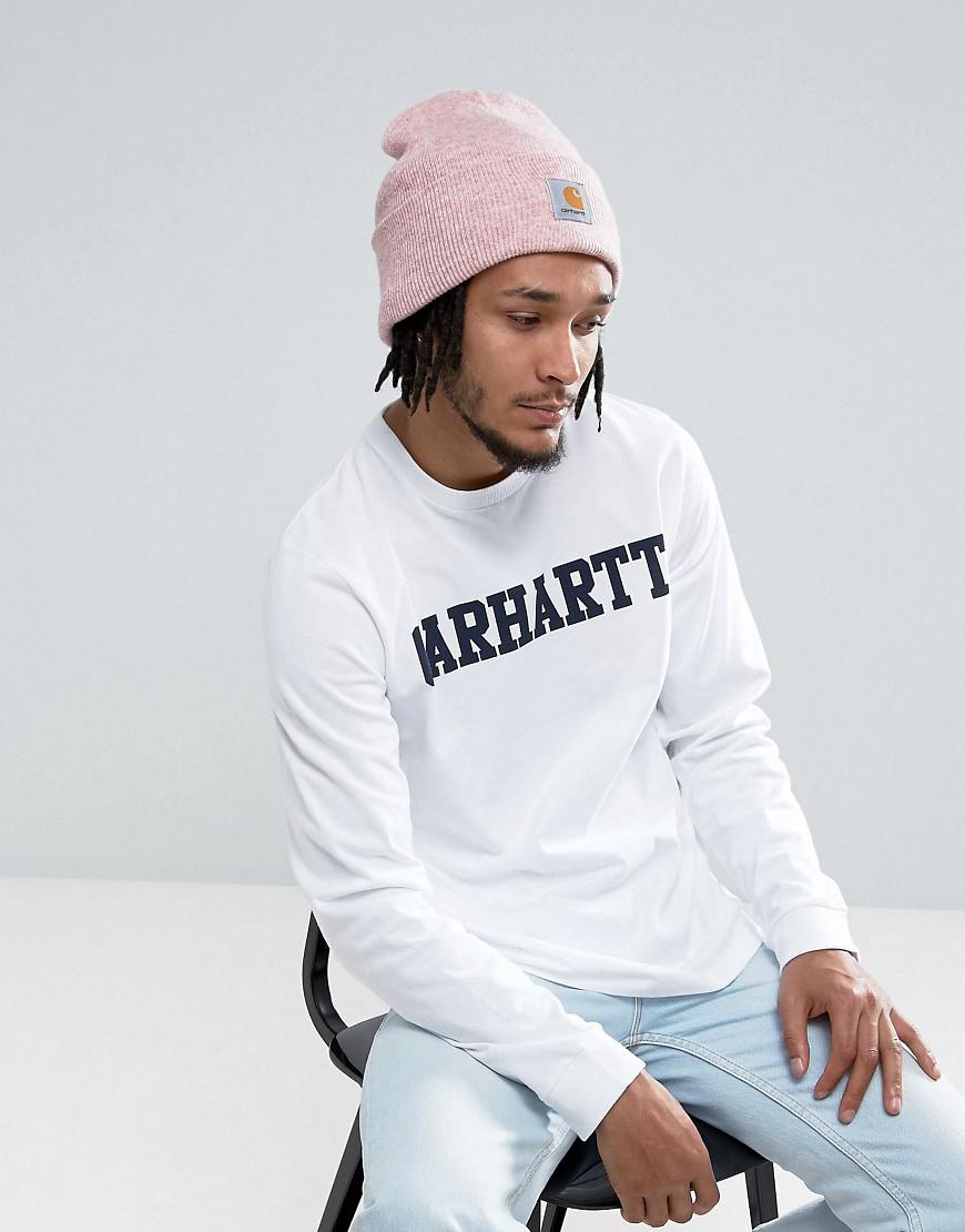 carhartt beanie pink