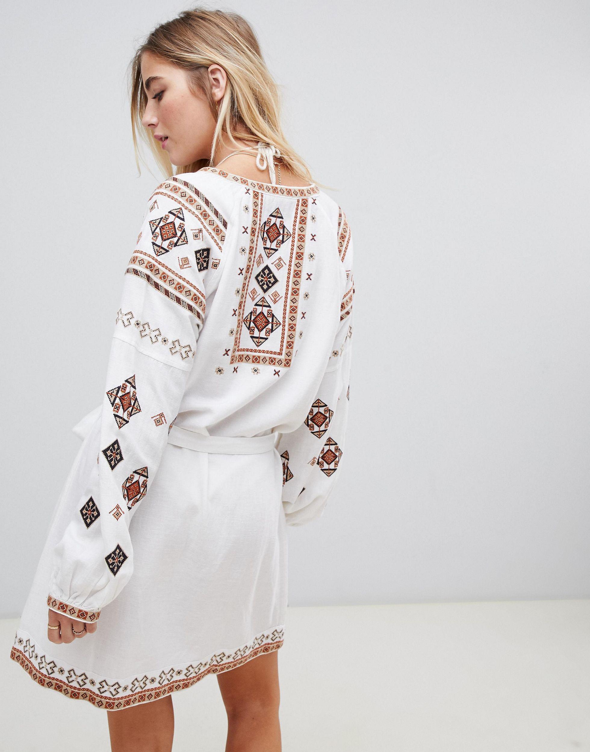 Tigerlily Cotton Azar Beach Dress in 