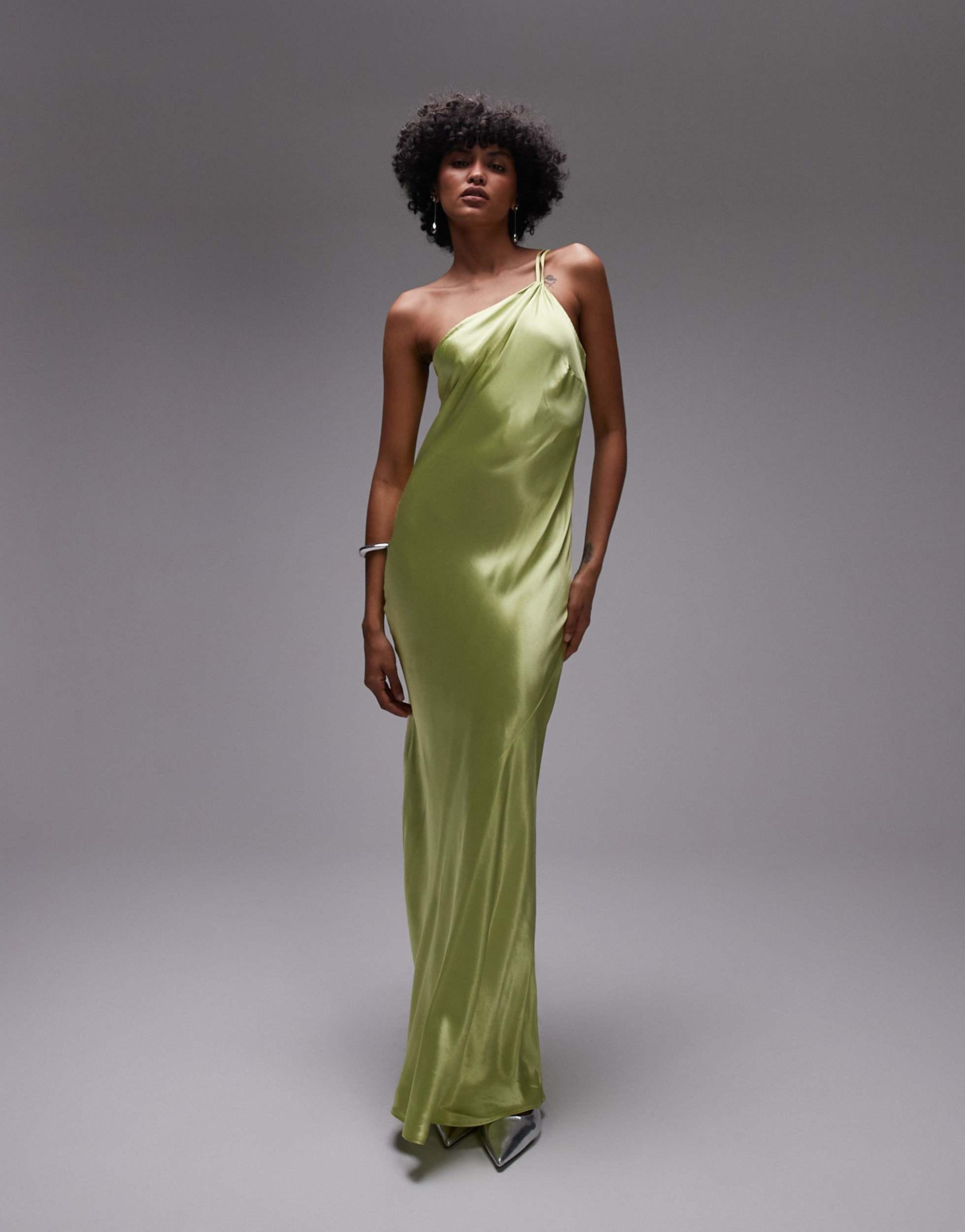 one shoulder maxi dress topshop Topshop one shoulder stripe print maxi dress