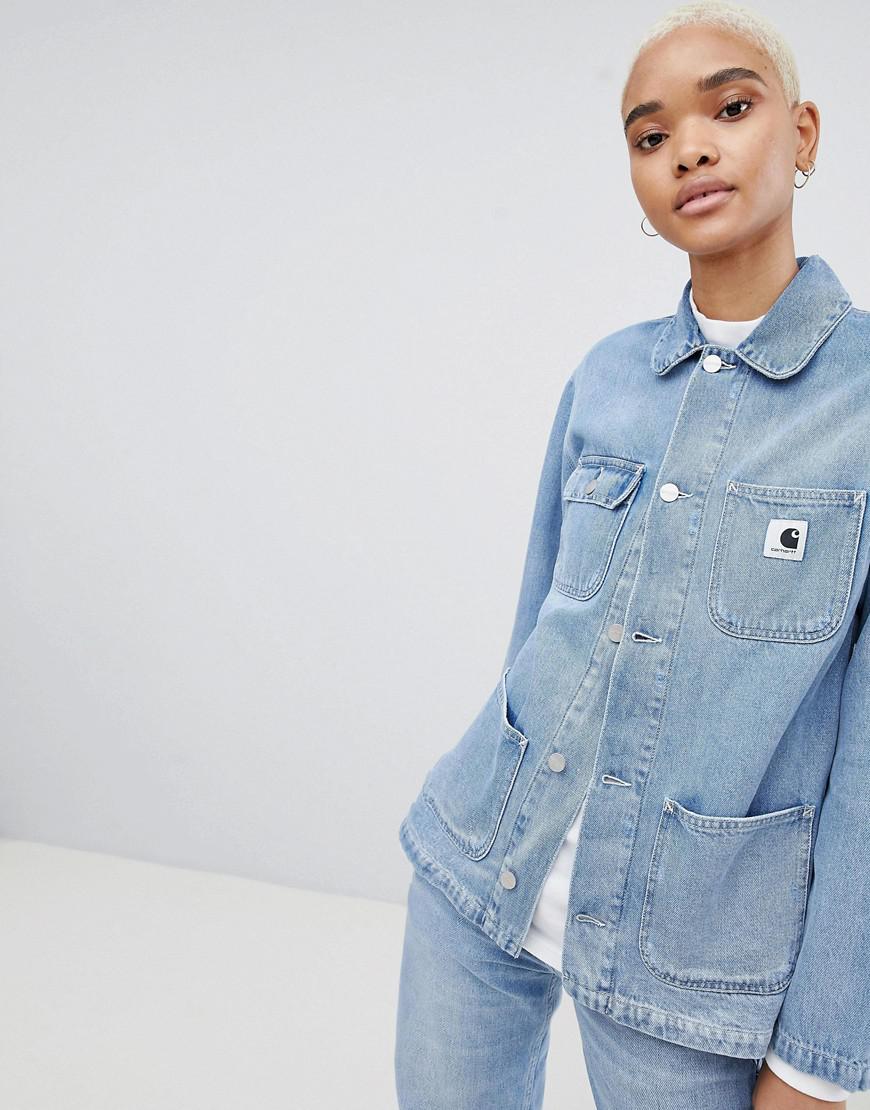 carhartt wip denim jacket