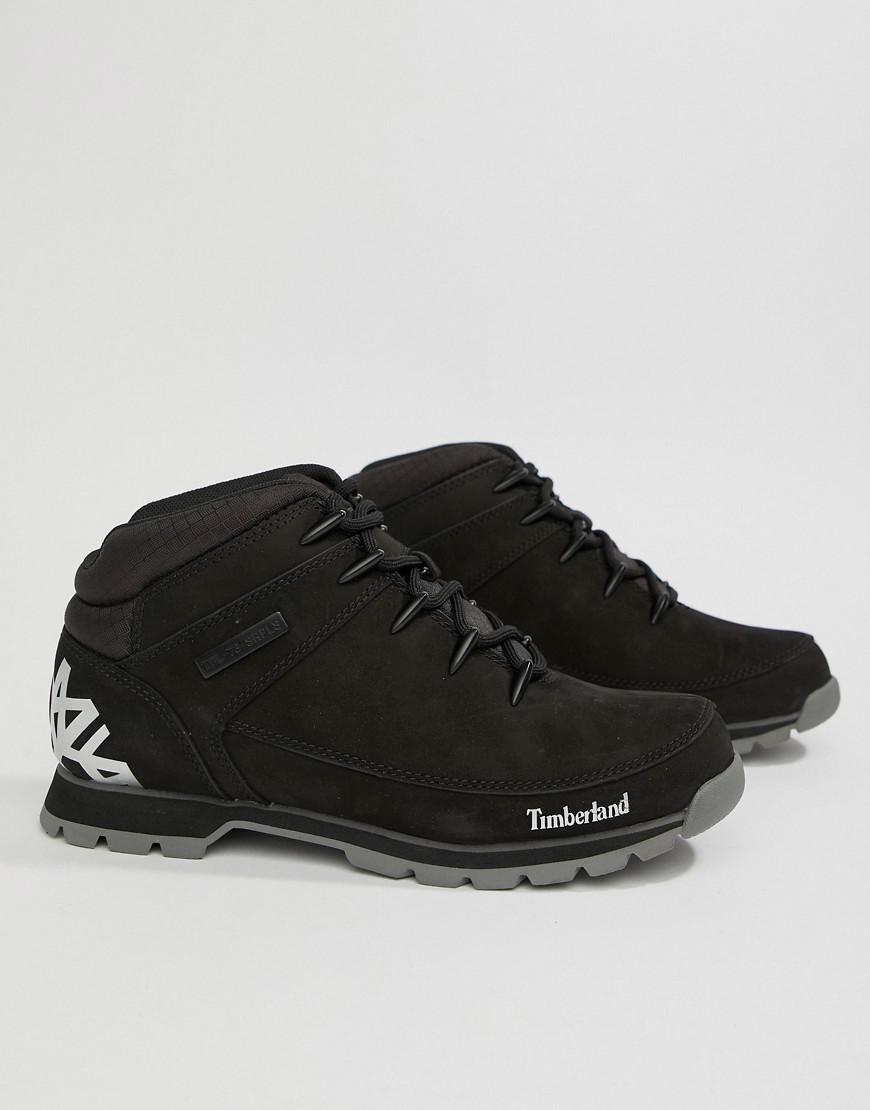 riem terugbetaling Manifesteren Timberland Euro Sprint Reflective Hiker Boots In Black for Men | Lyst