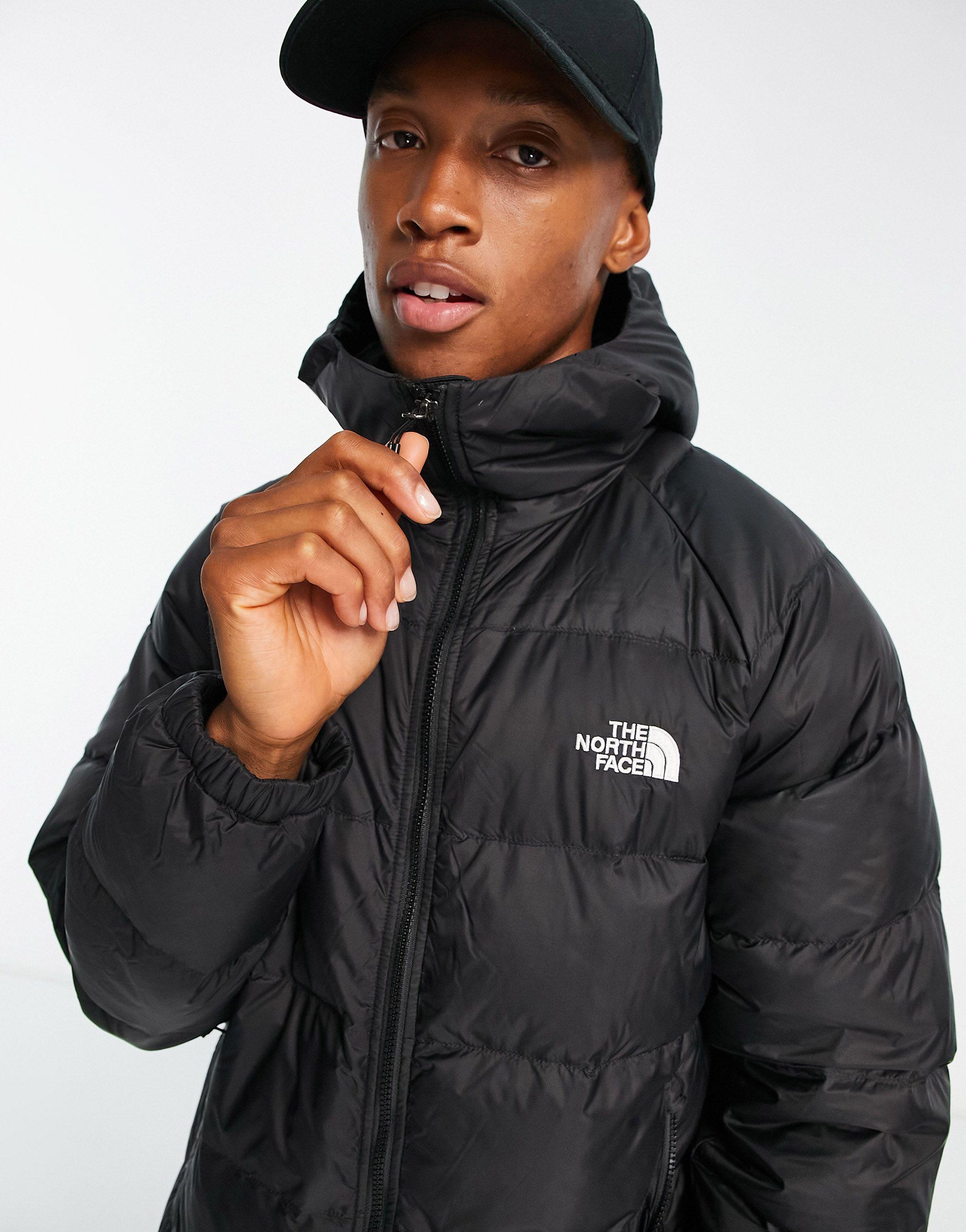 The North Face Hydrenalite Hooded Down Puffer Jacket in Black for Men | Lyst