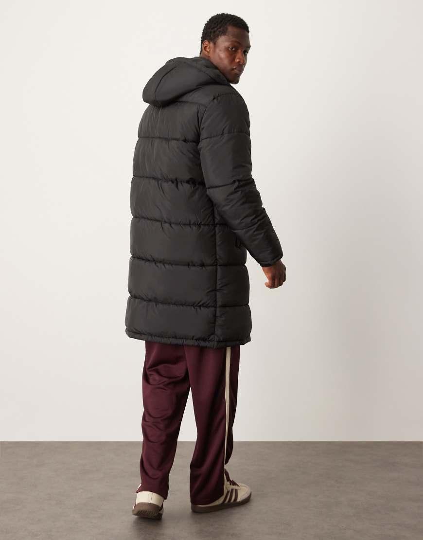 Longline Puffer Jacket Longline Parka Jacket Mens Longline Puffer