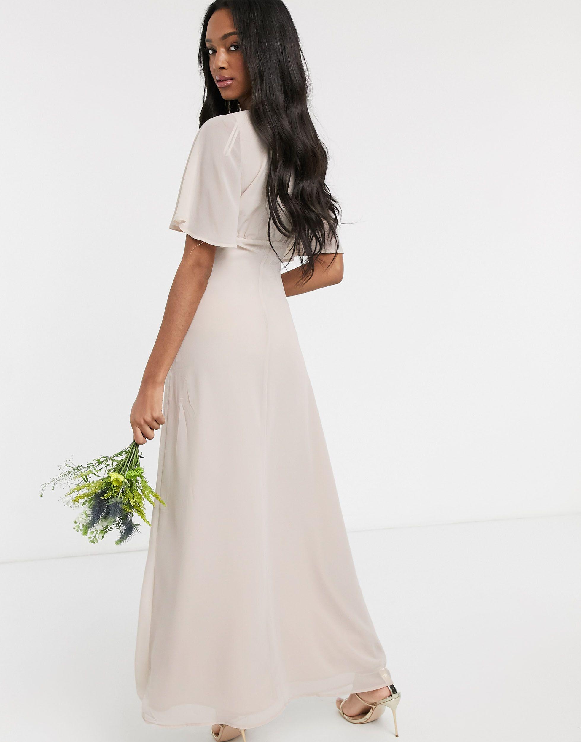 button front maxi dress uk