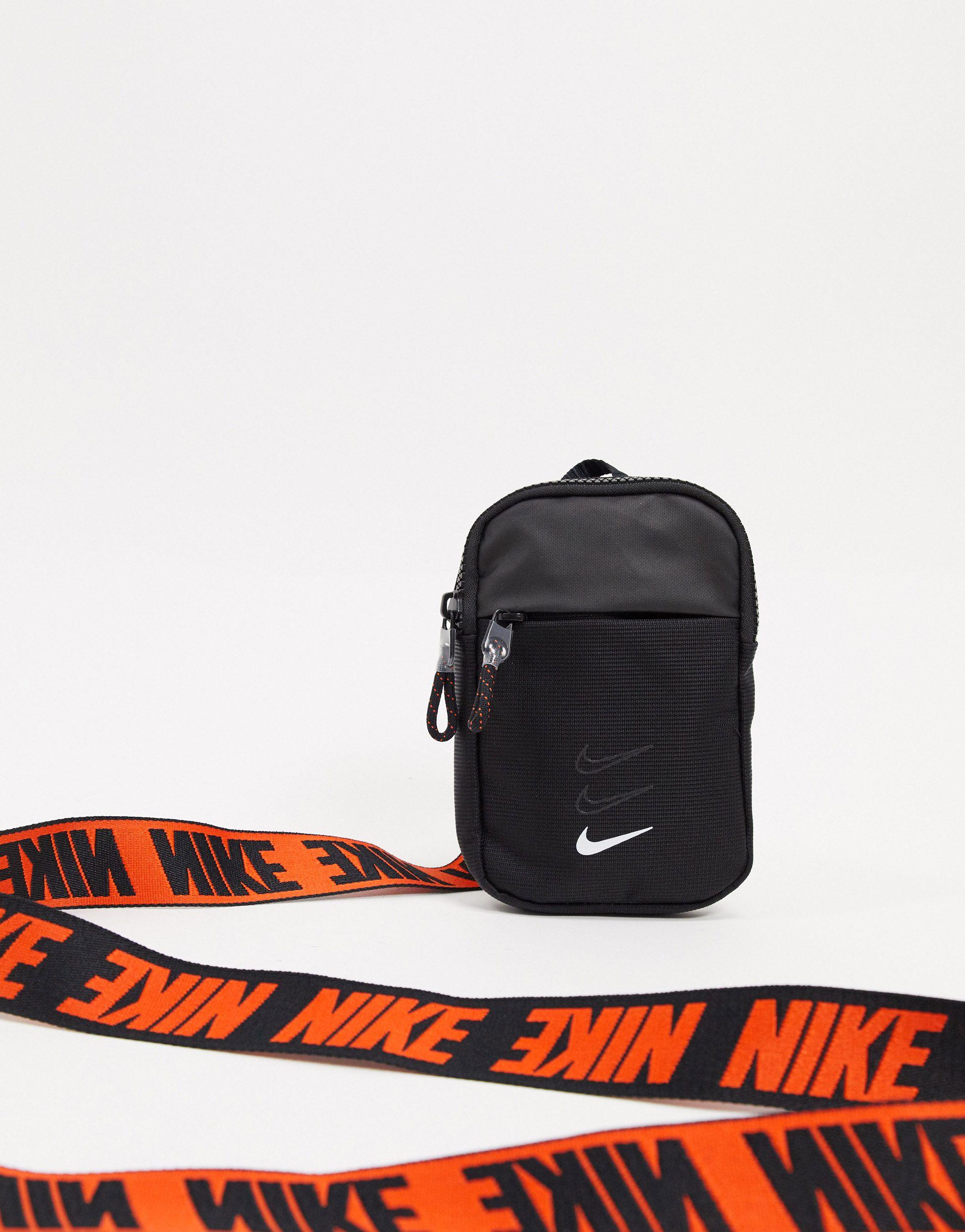 Nike Synthetic Advance Crossbody Bag in Black for Men - Lyst