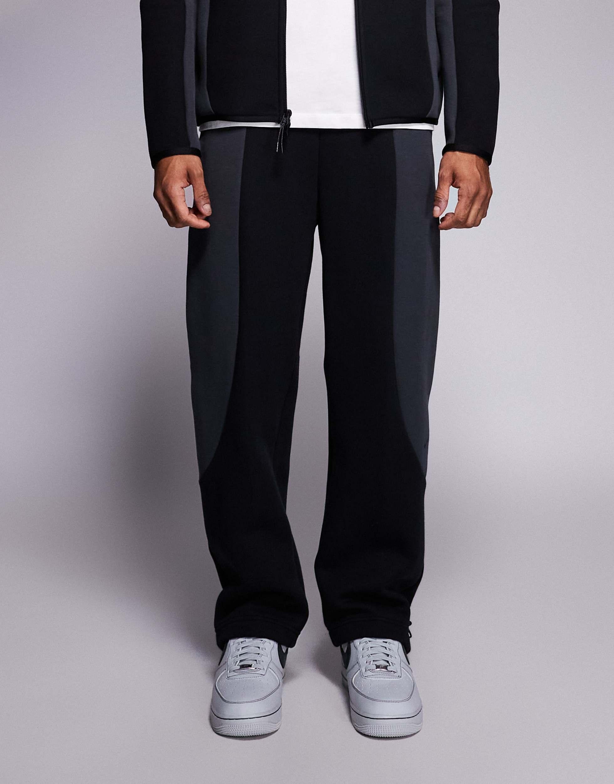 nike pro men's fleece trousers
