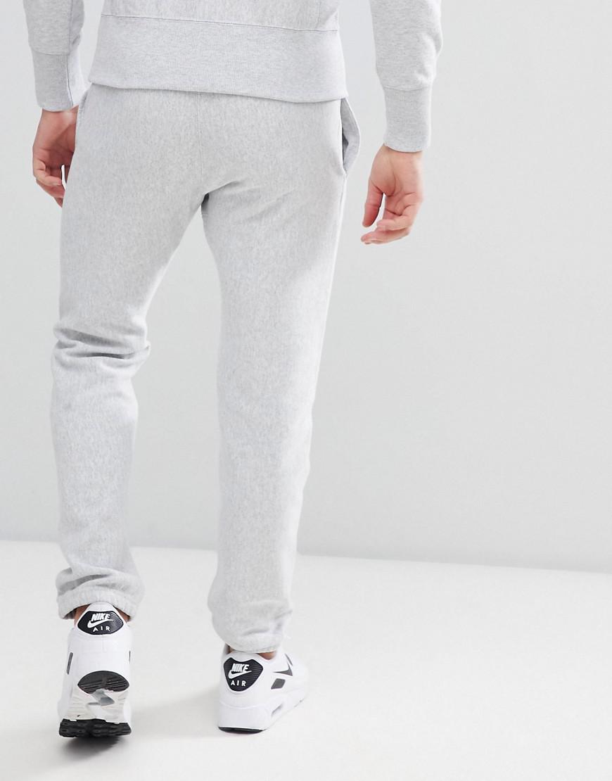 Champion Reverse Weave Joggers With Small Logo Grey in Gray for Men - Lyst