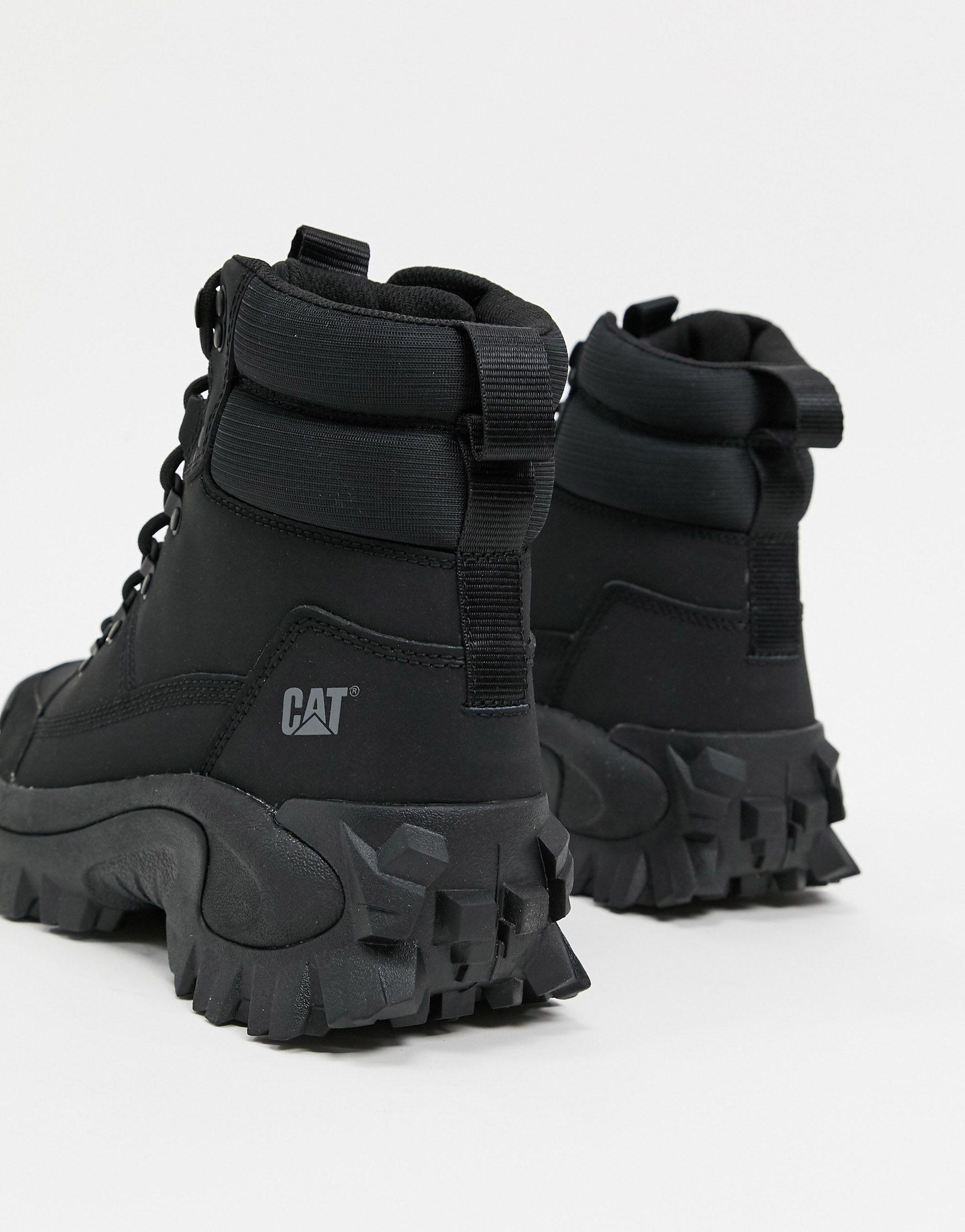 Caterpillar Cat Trespass Chunky Boots in Black for Men | Lyst