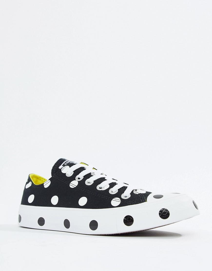 Converse Chuck Taylor All Star Trainers In Polka Dot - Lyst