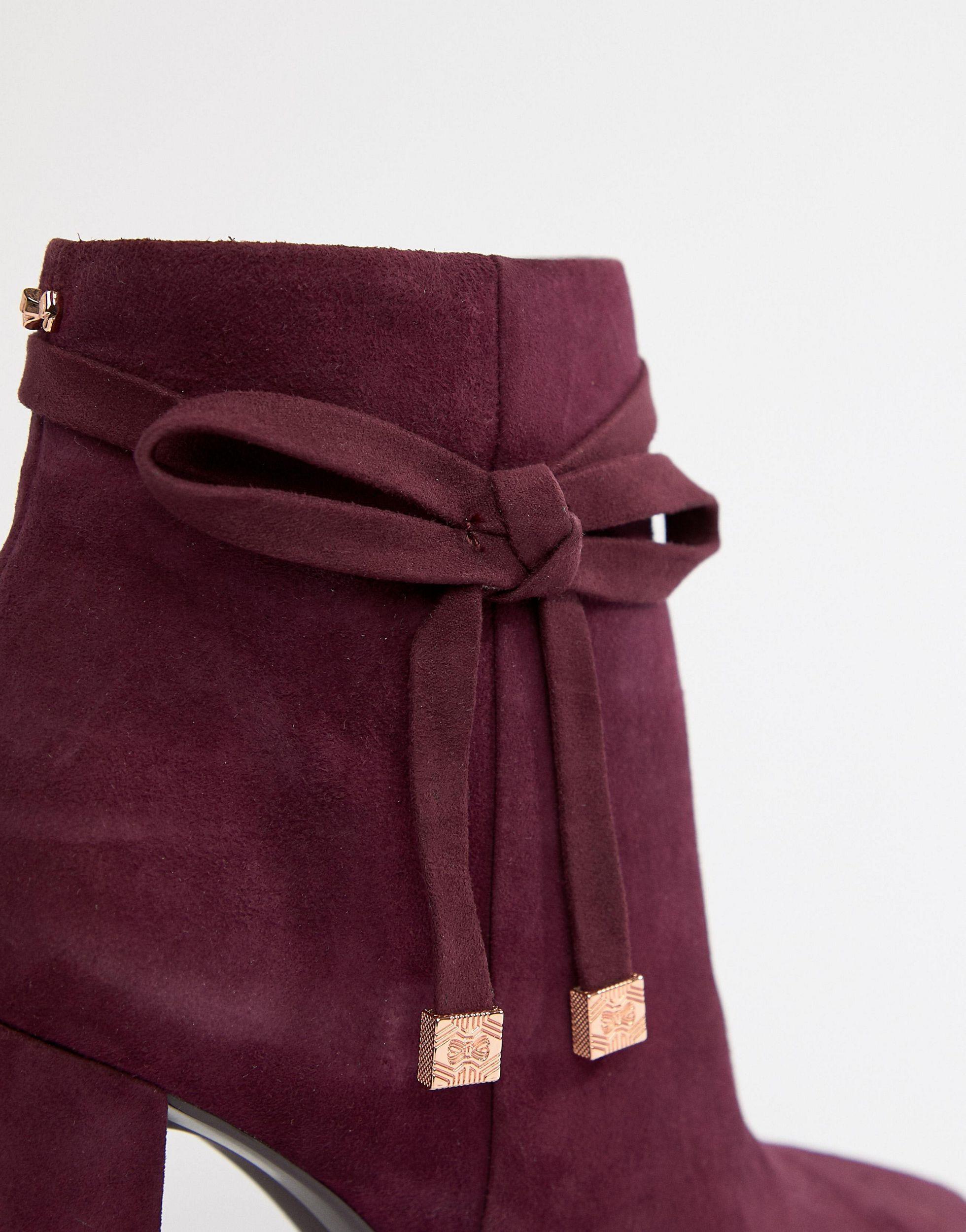 ted baker boots suede