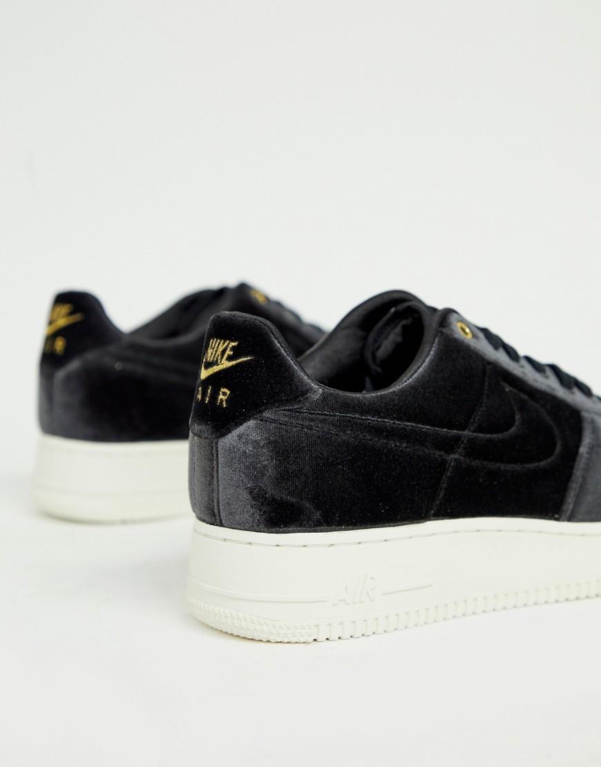 air force black velvet