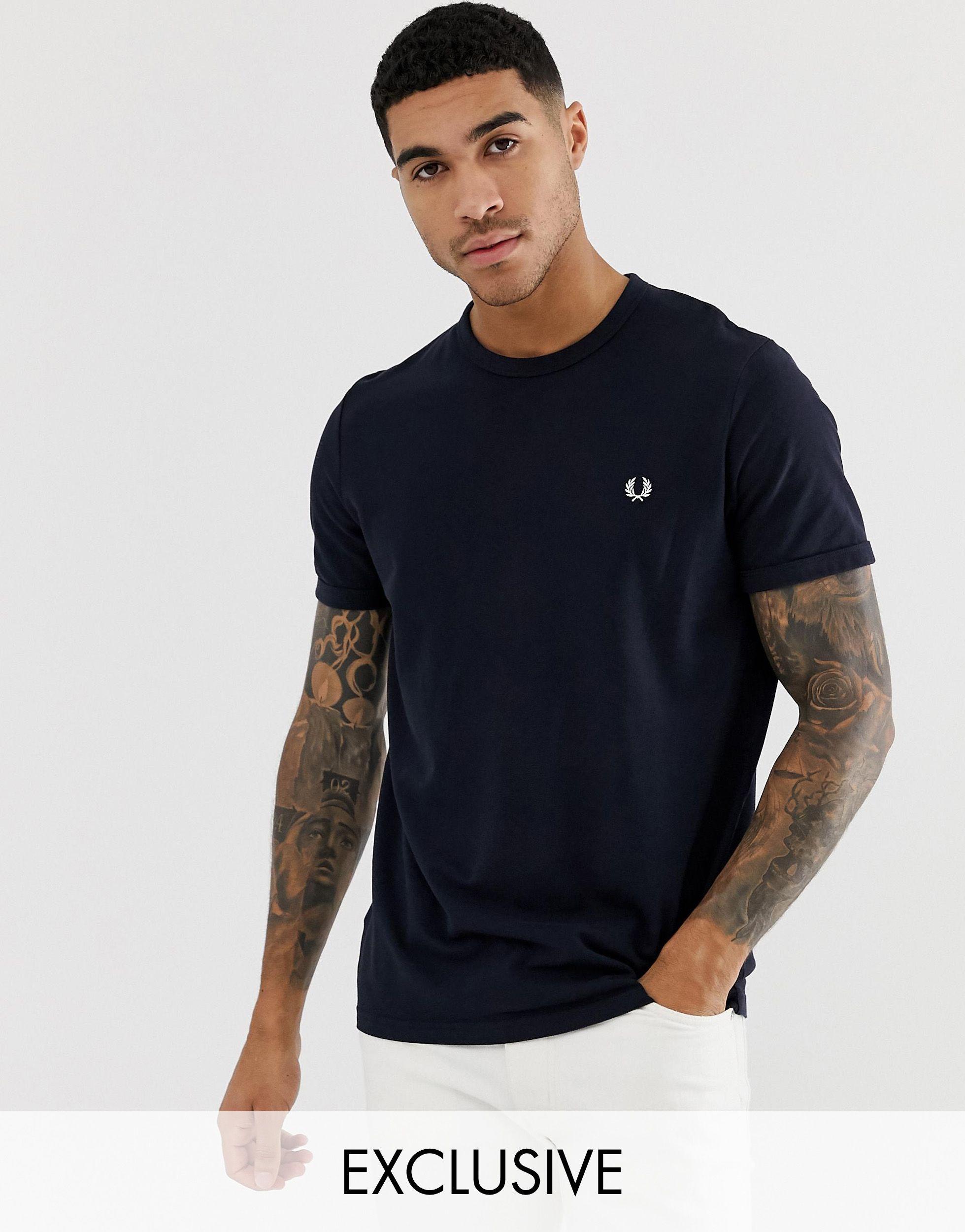 pique crew neck t shirt