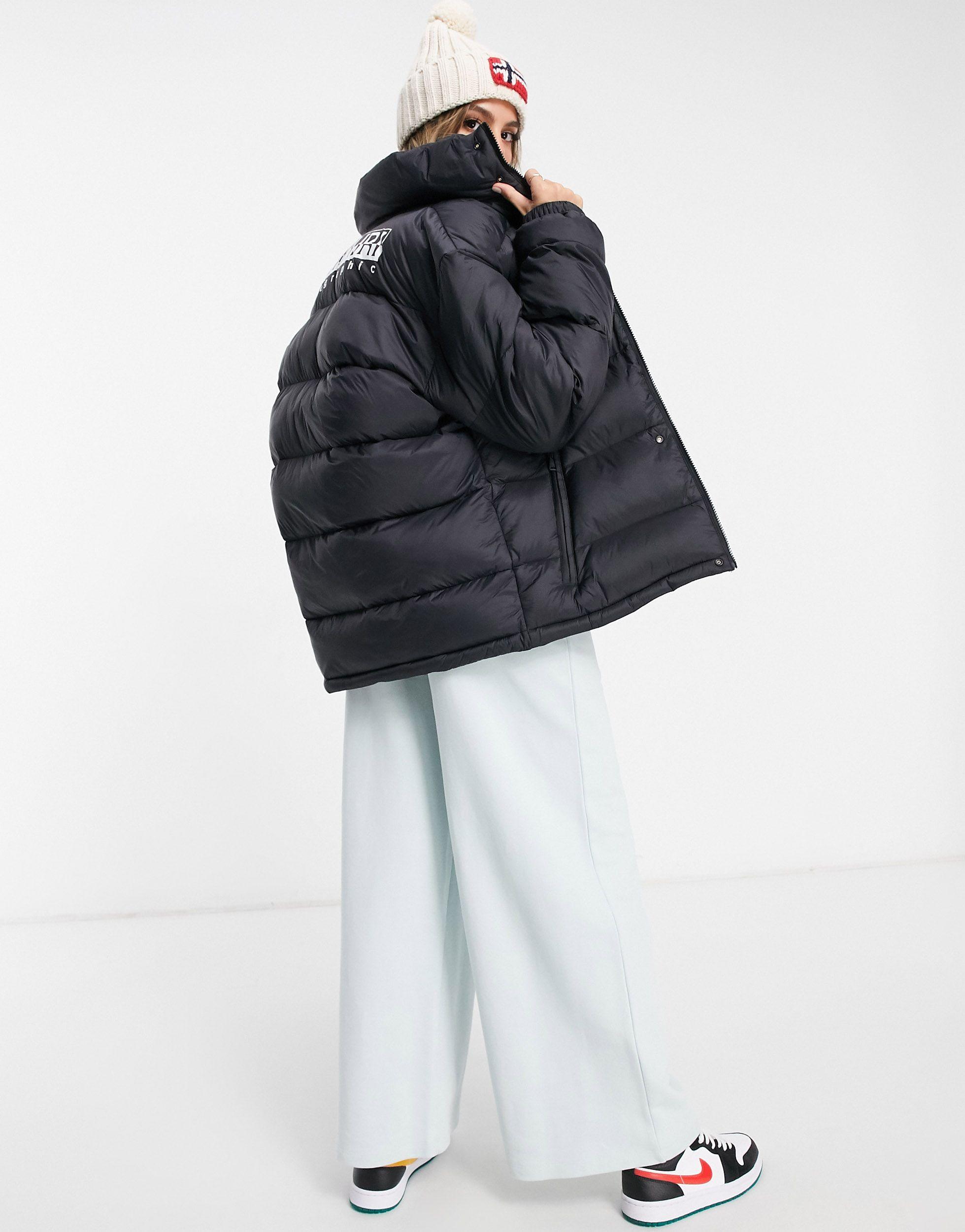 Napapijri Tammikuu Puffer Jacket in Black | Lyst