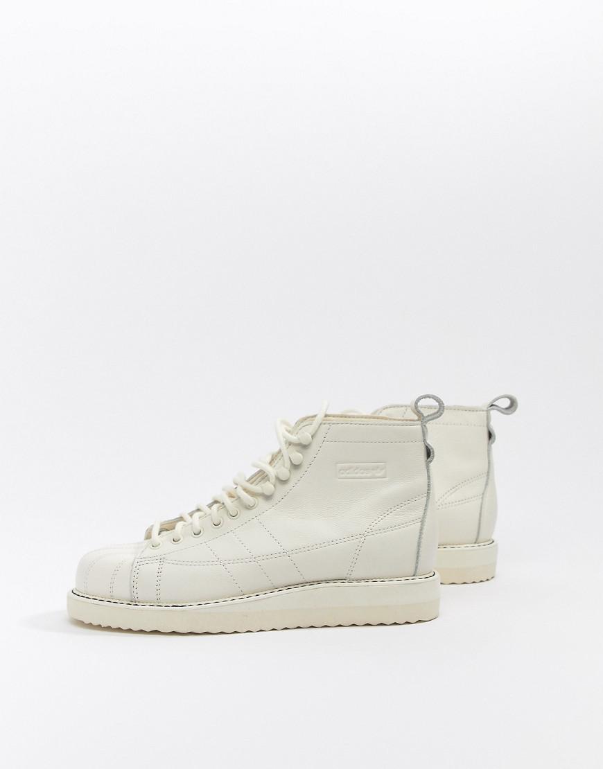 white boot trainers