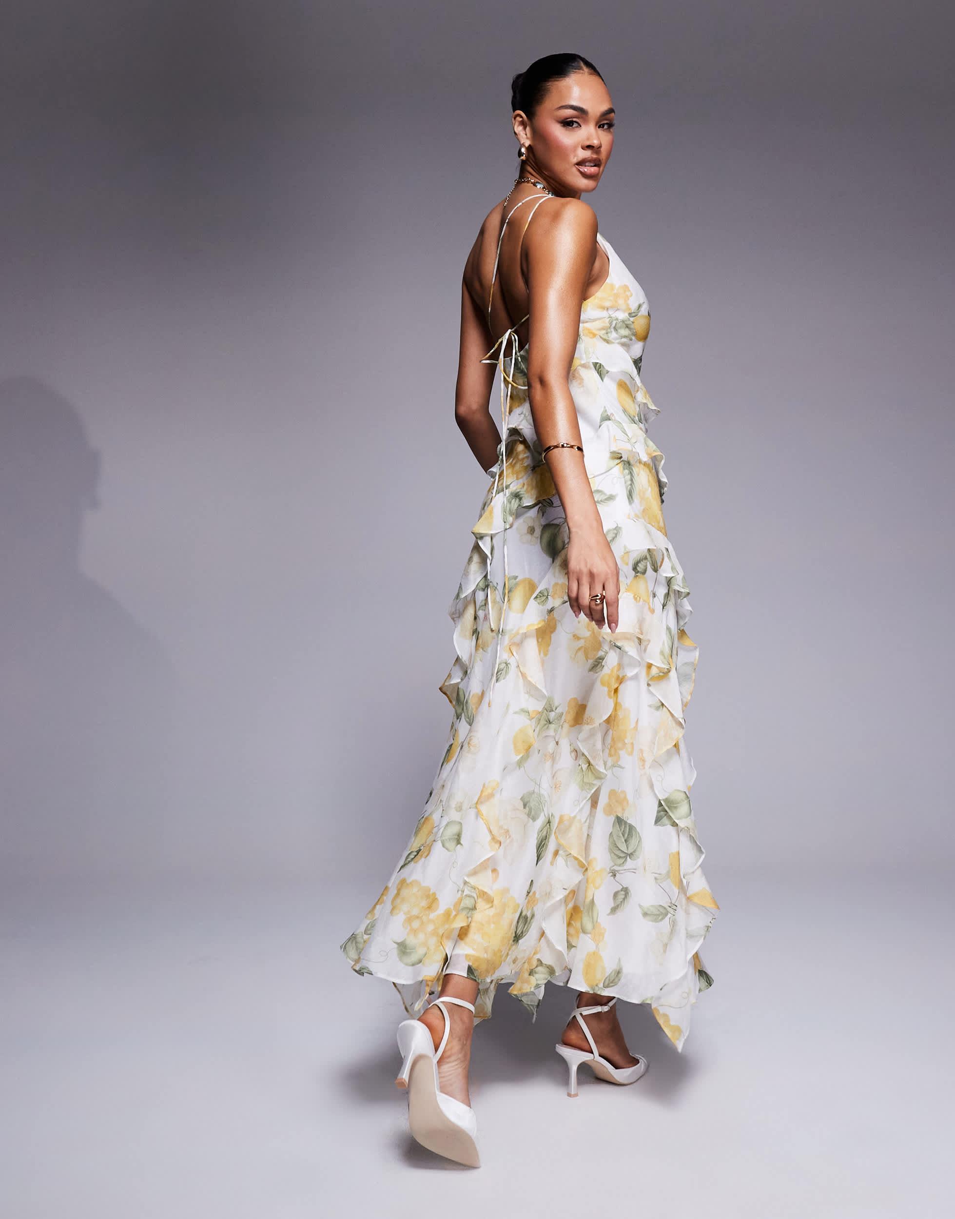 ever new one shoulder dress Blake Petite Off-Shoulder Maxi Dress Styling