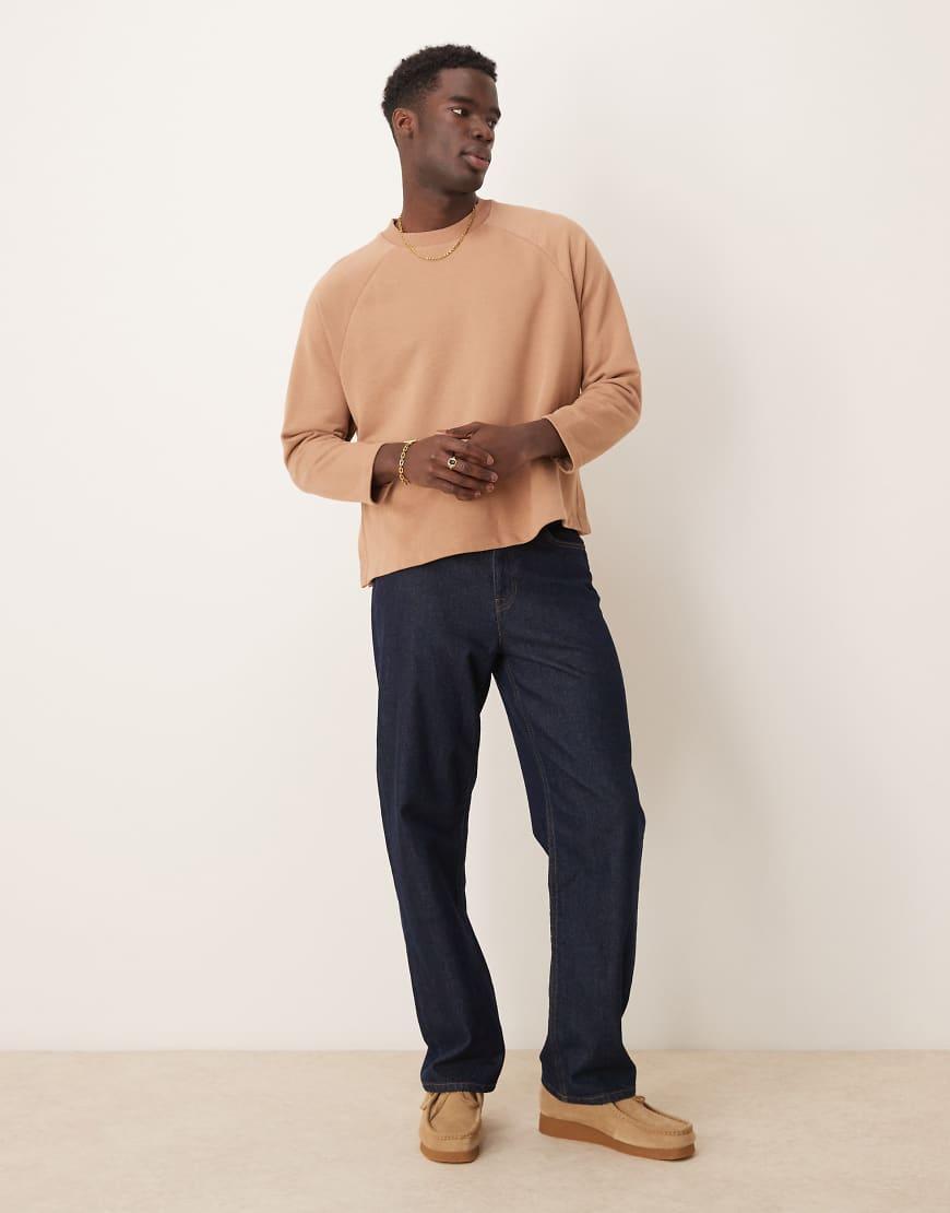 Oversized drop shoulder sweatshirt sale