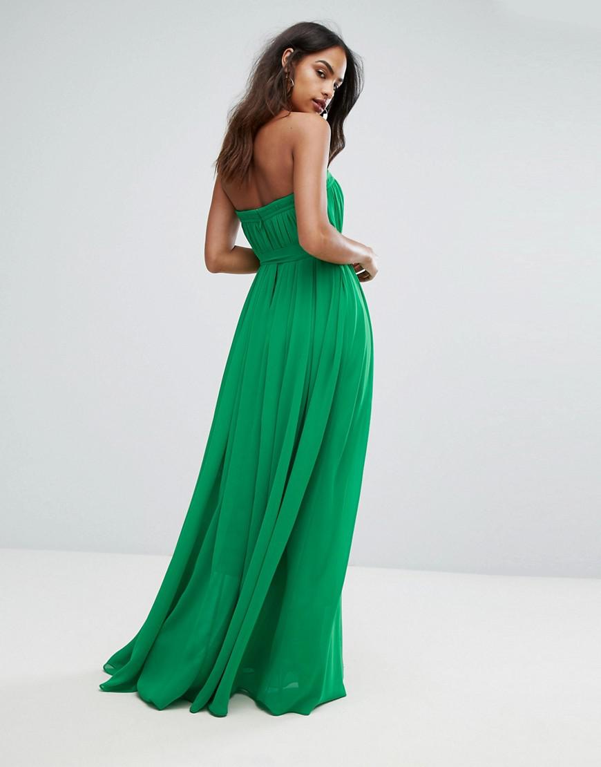 bariano green dress