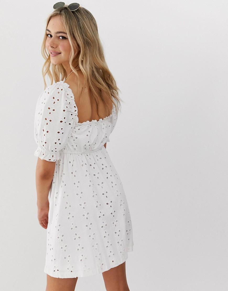 milkmaid dress white
